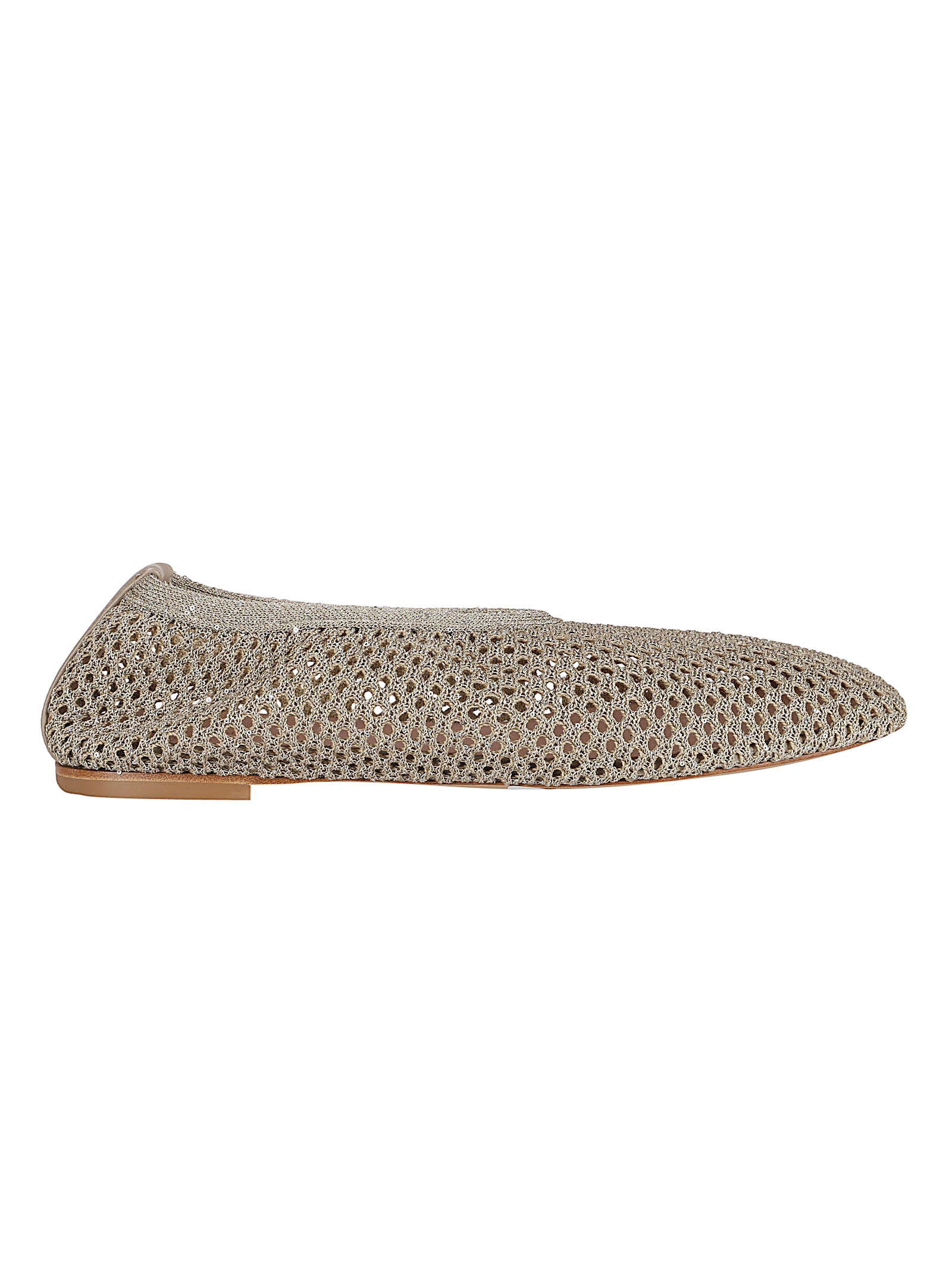 Pointed Toe Flat Shoes with Breathable Mesh Upper