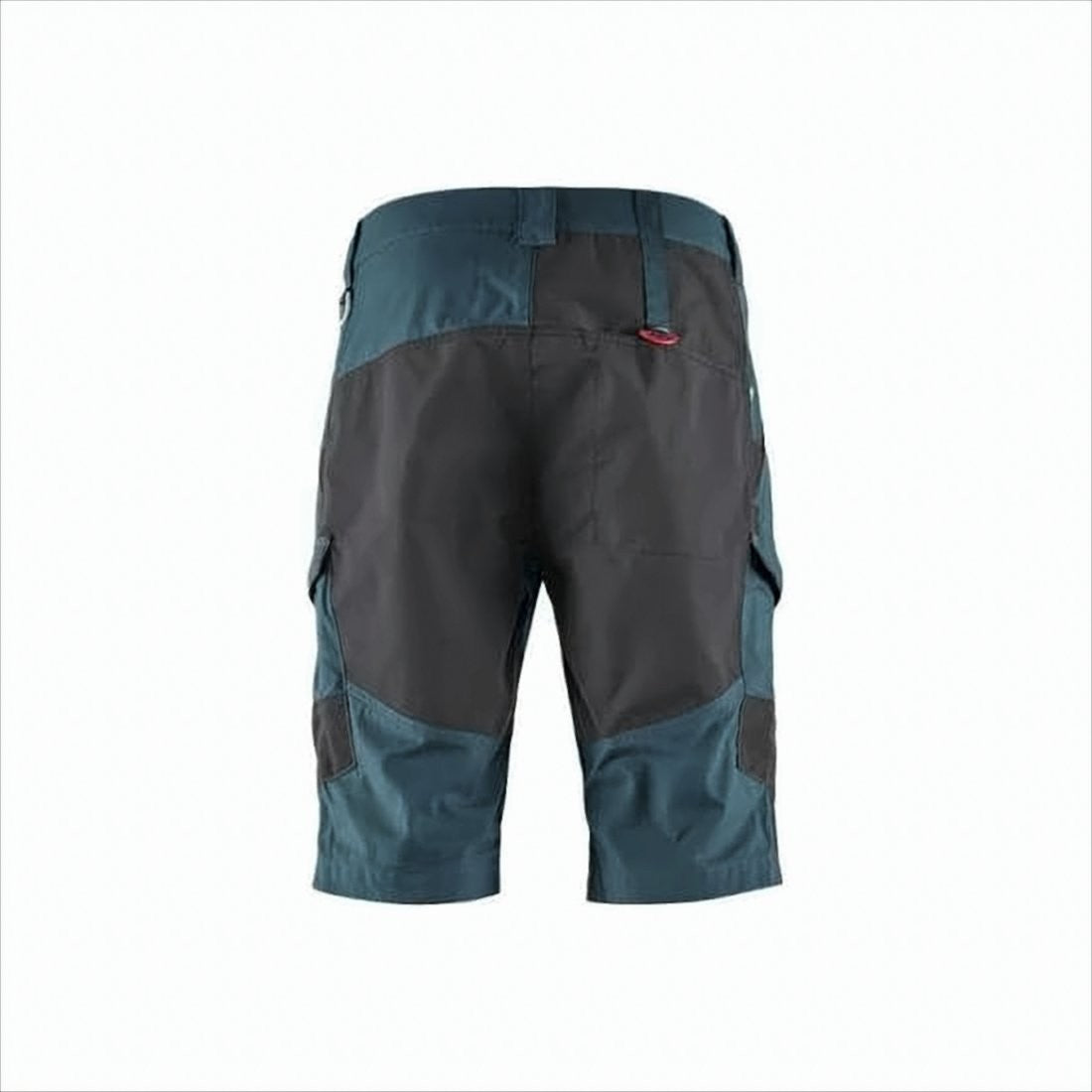 Two-Tone Utility Shorts With Reinforced Panels