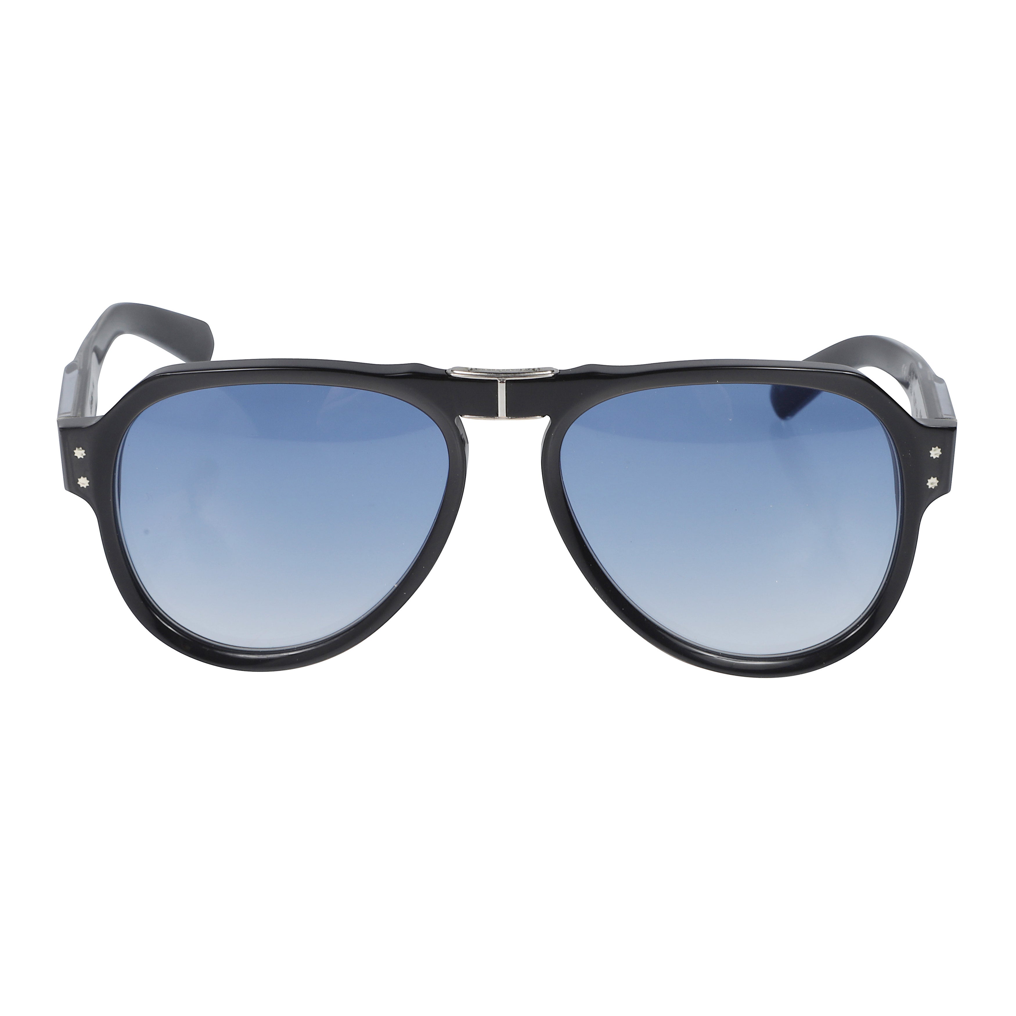 Pilot Flag/N Classic Pilot Sunglasses with Gradient Blue Lenses