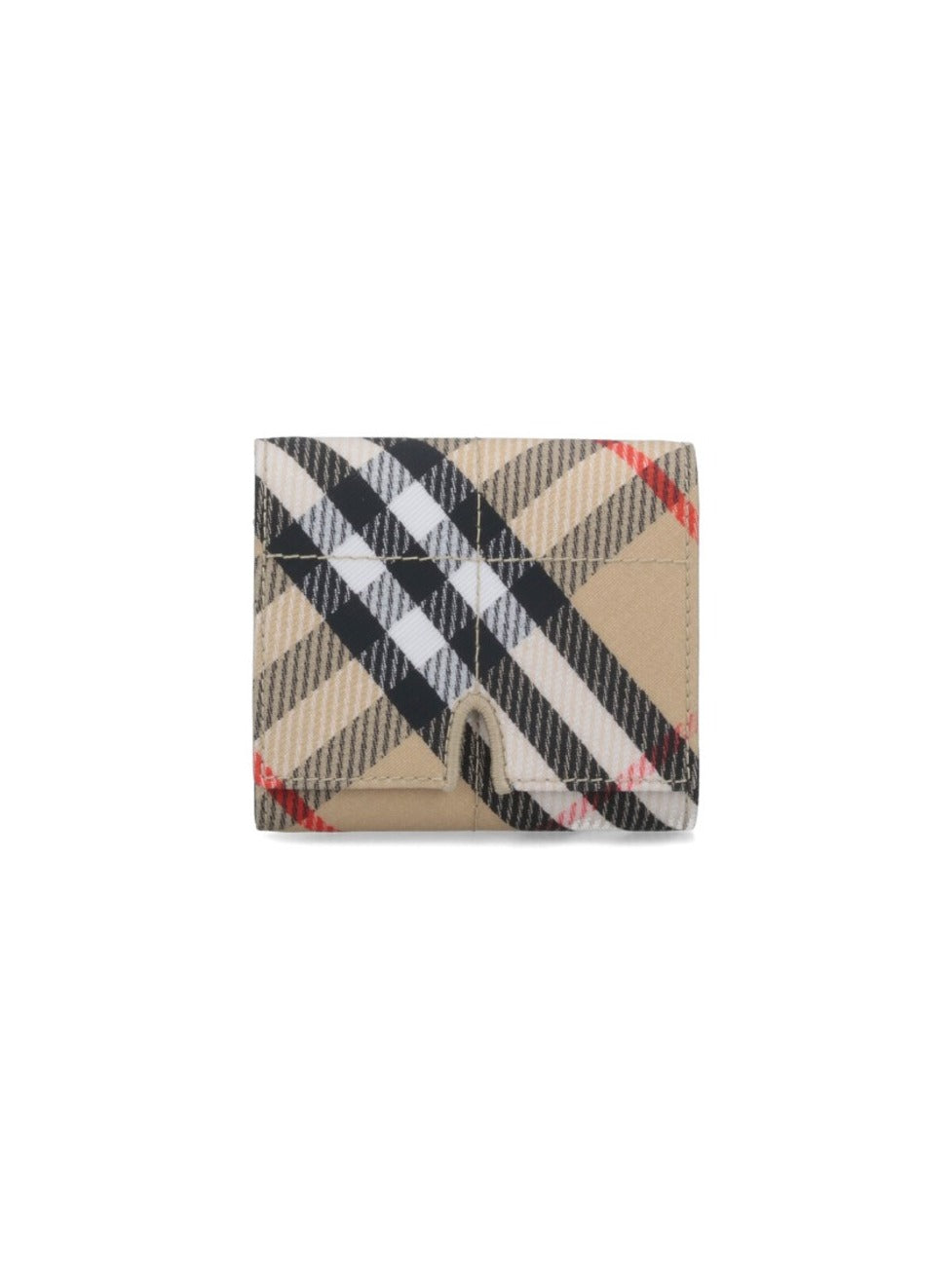 "Vintage Check" Bifold Wallet - Multicolor