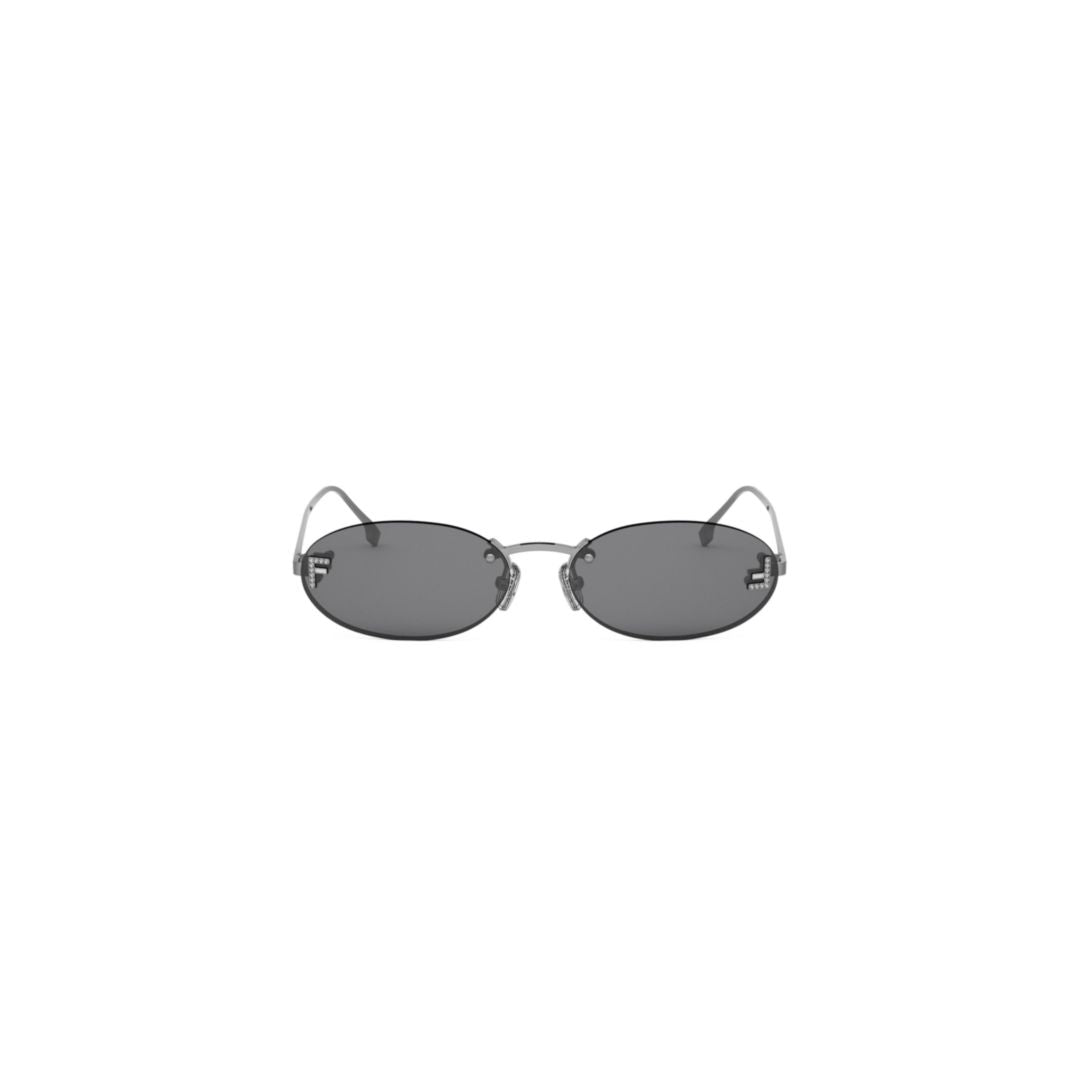 Fe4075us Oval Metal Sunglasses
