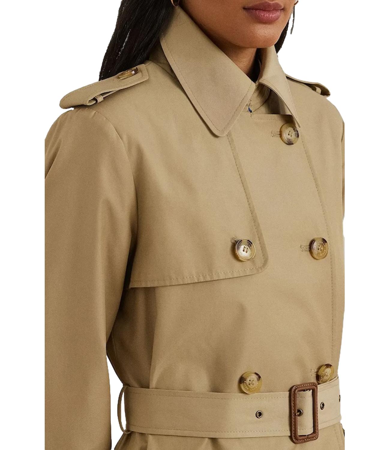 Db Belted Coat Cotton Blend – Beige