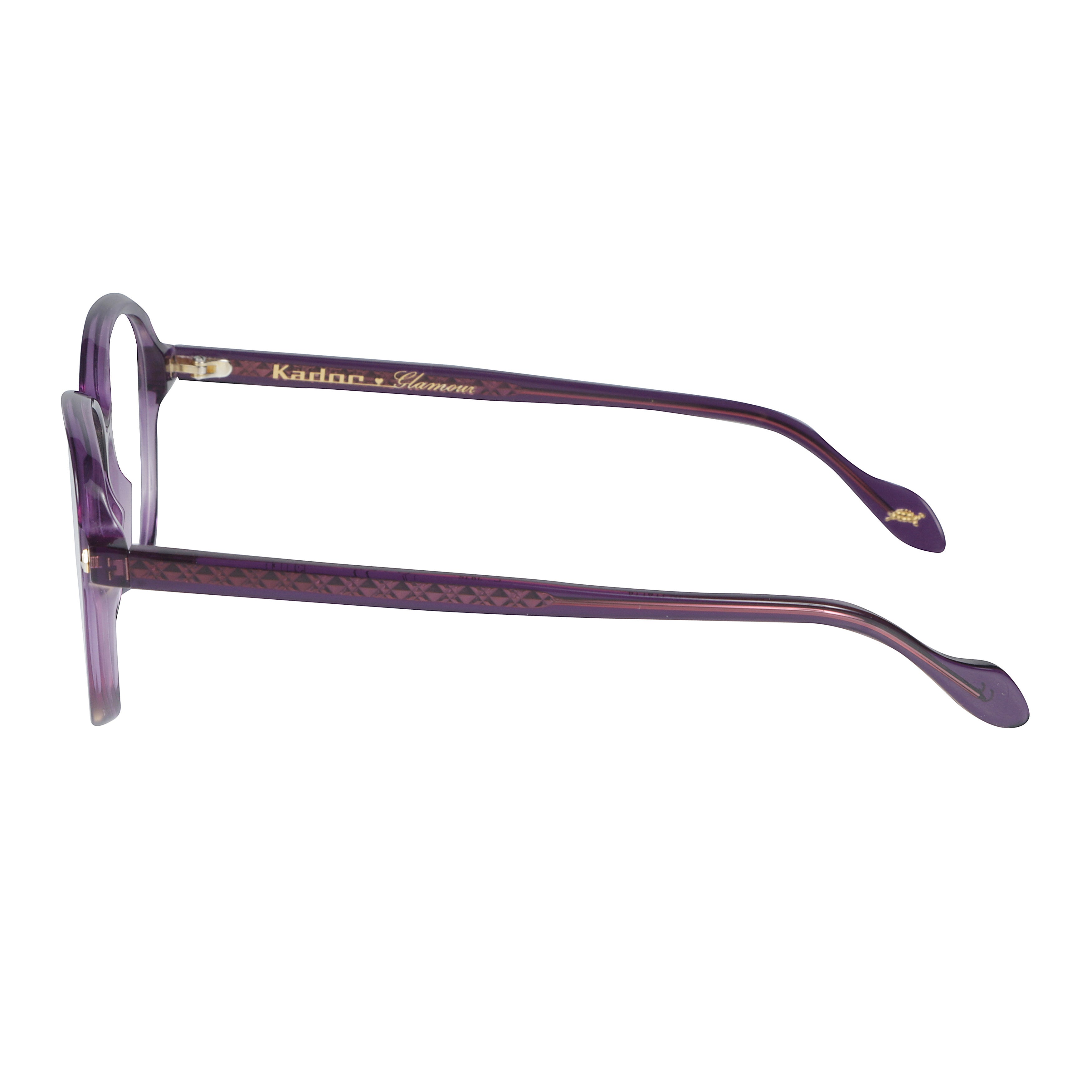 Trilly Glamour-V Oversized Square Frame Eyeglasses