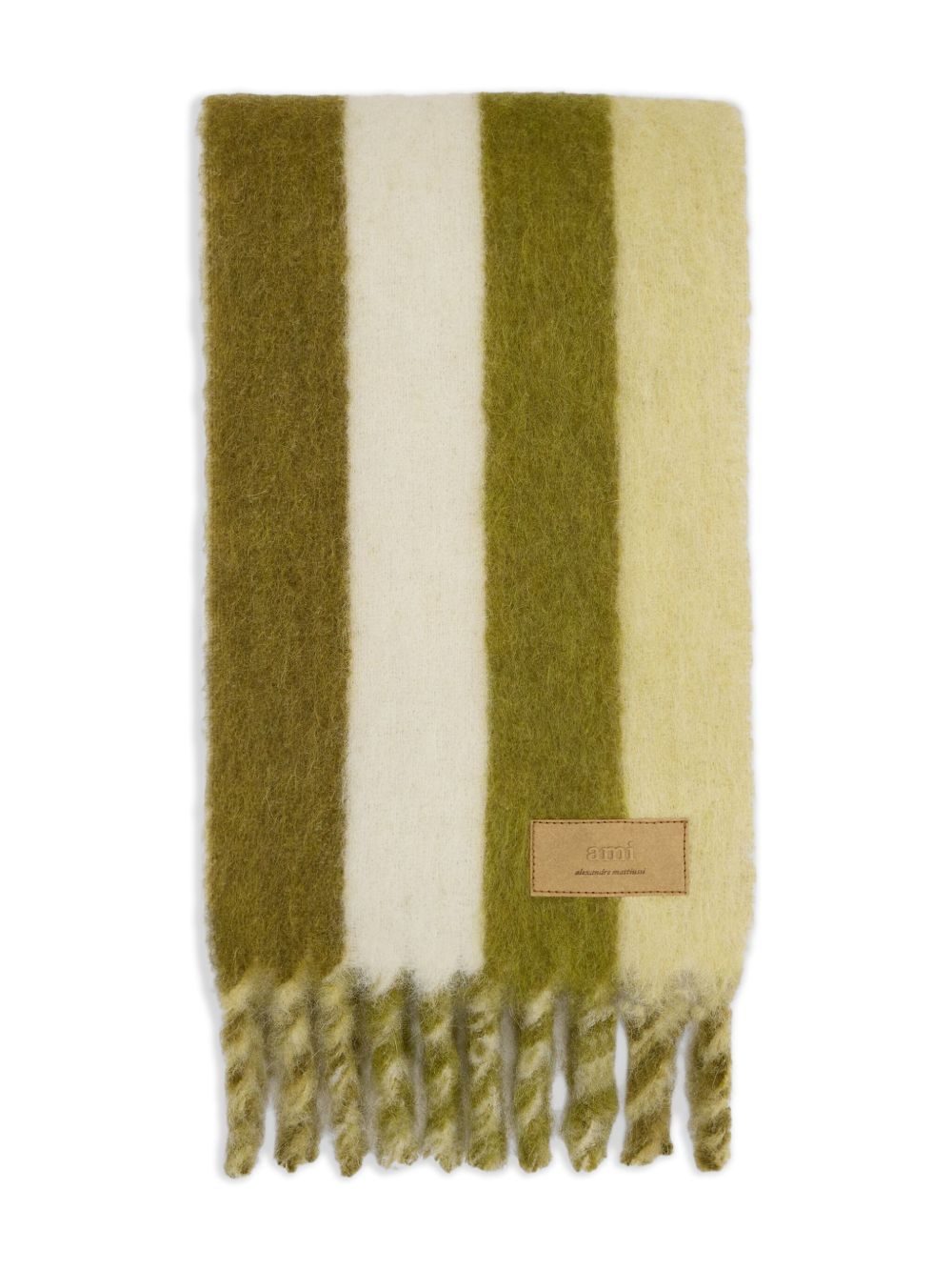 Rectangular Fringed Scarf