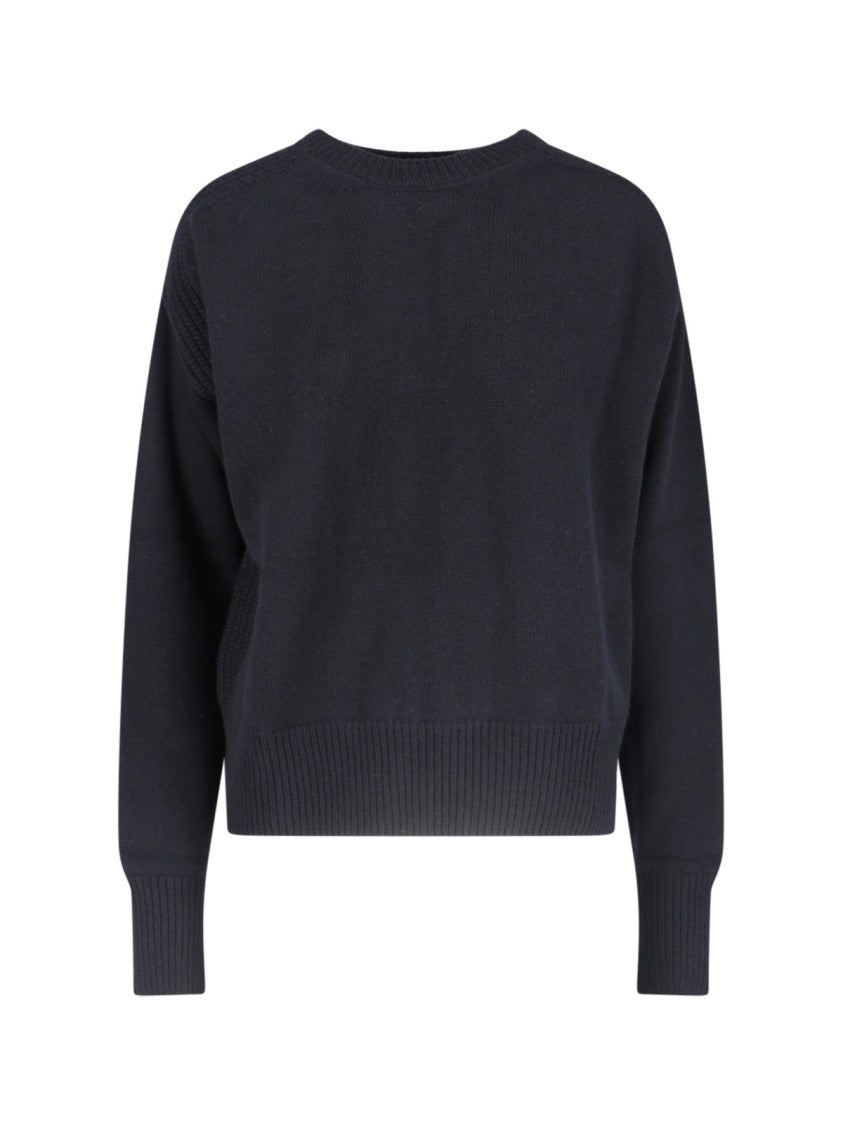 Cashmere Sweater In Black Cashmere