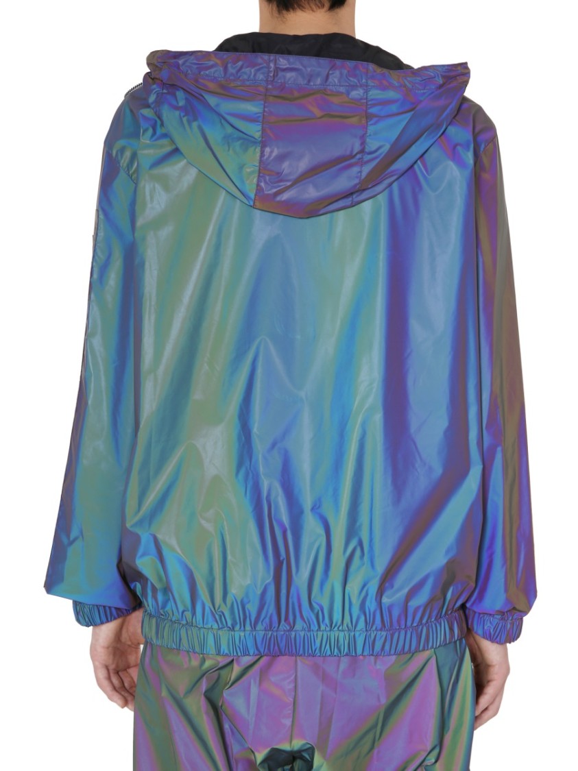 Reflective Iridescent Wind Jacket