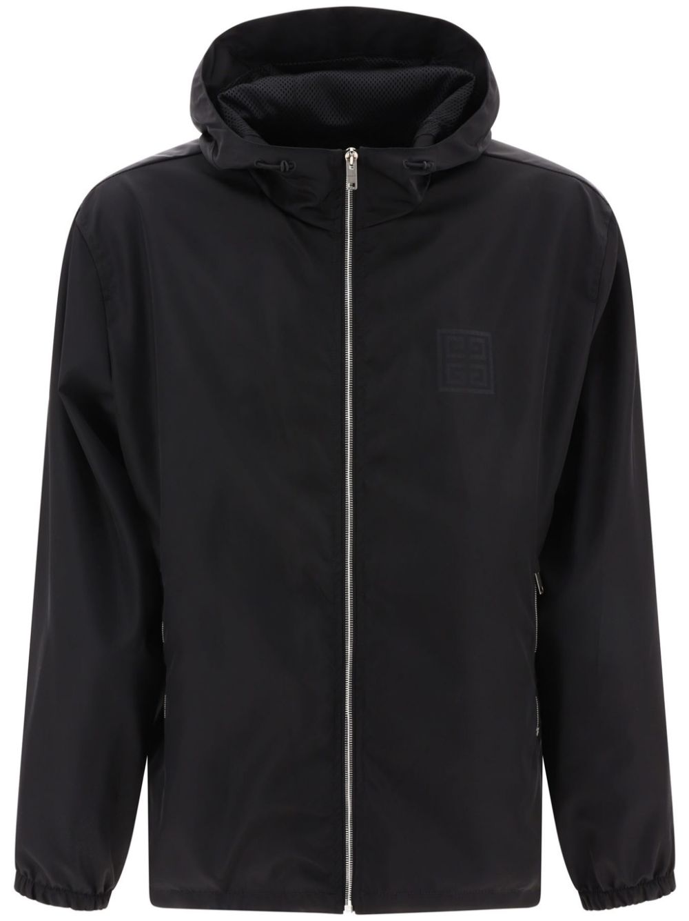 Signature 4G Motif Black Hooded Jacket