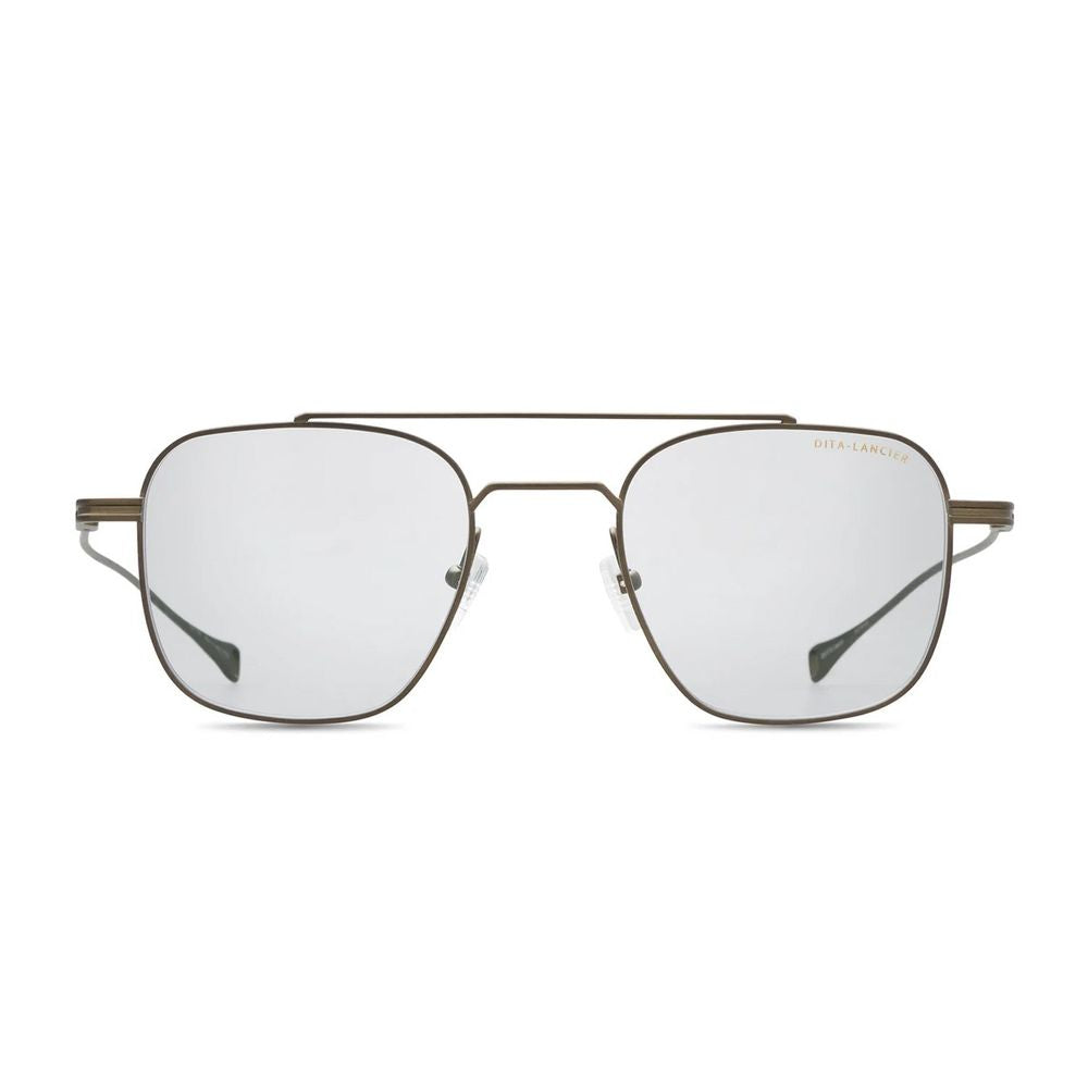 Lsa 118 Titanium Square Pilot Sunglasses