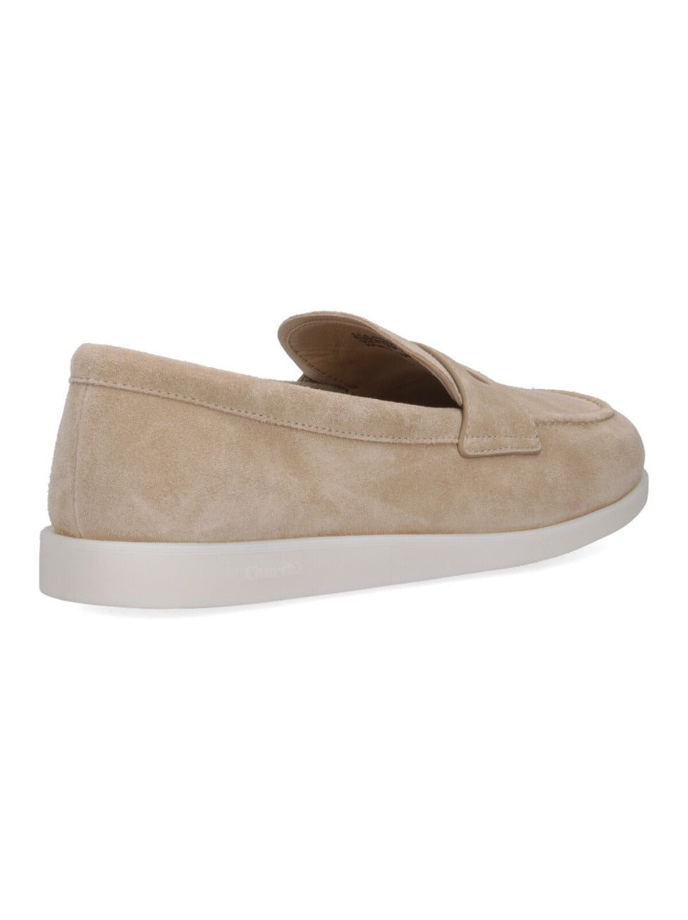Suede Loafers – Beige