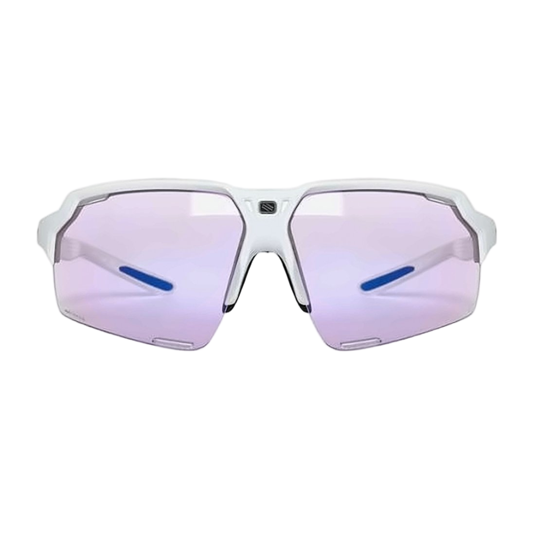 Bold Angular Frame Sunglasses With Tinted Lenses