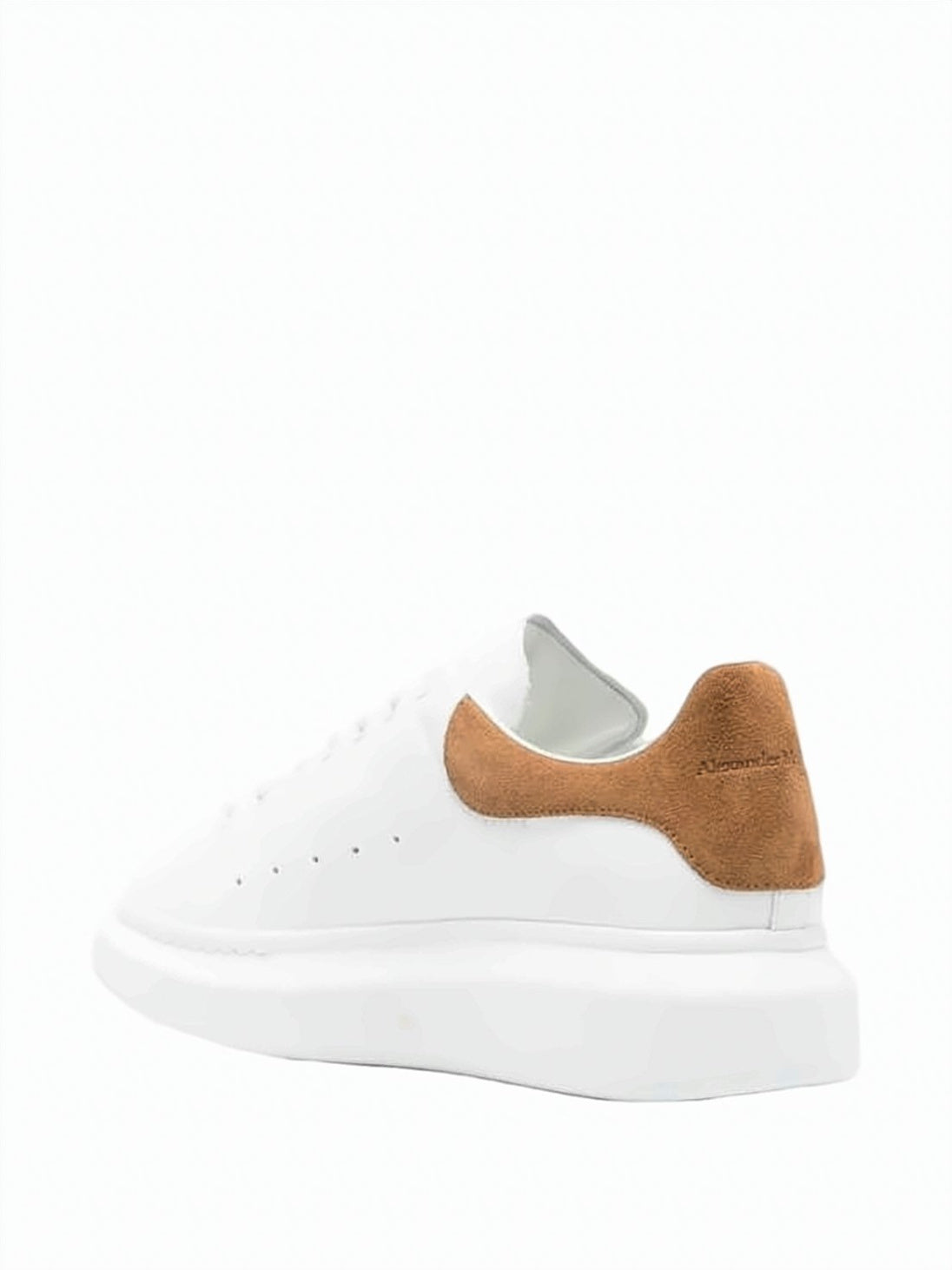 White Calf Leather Sneakers