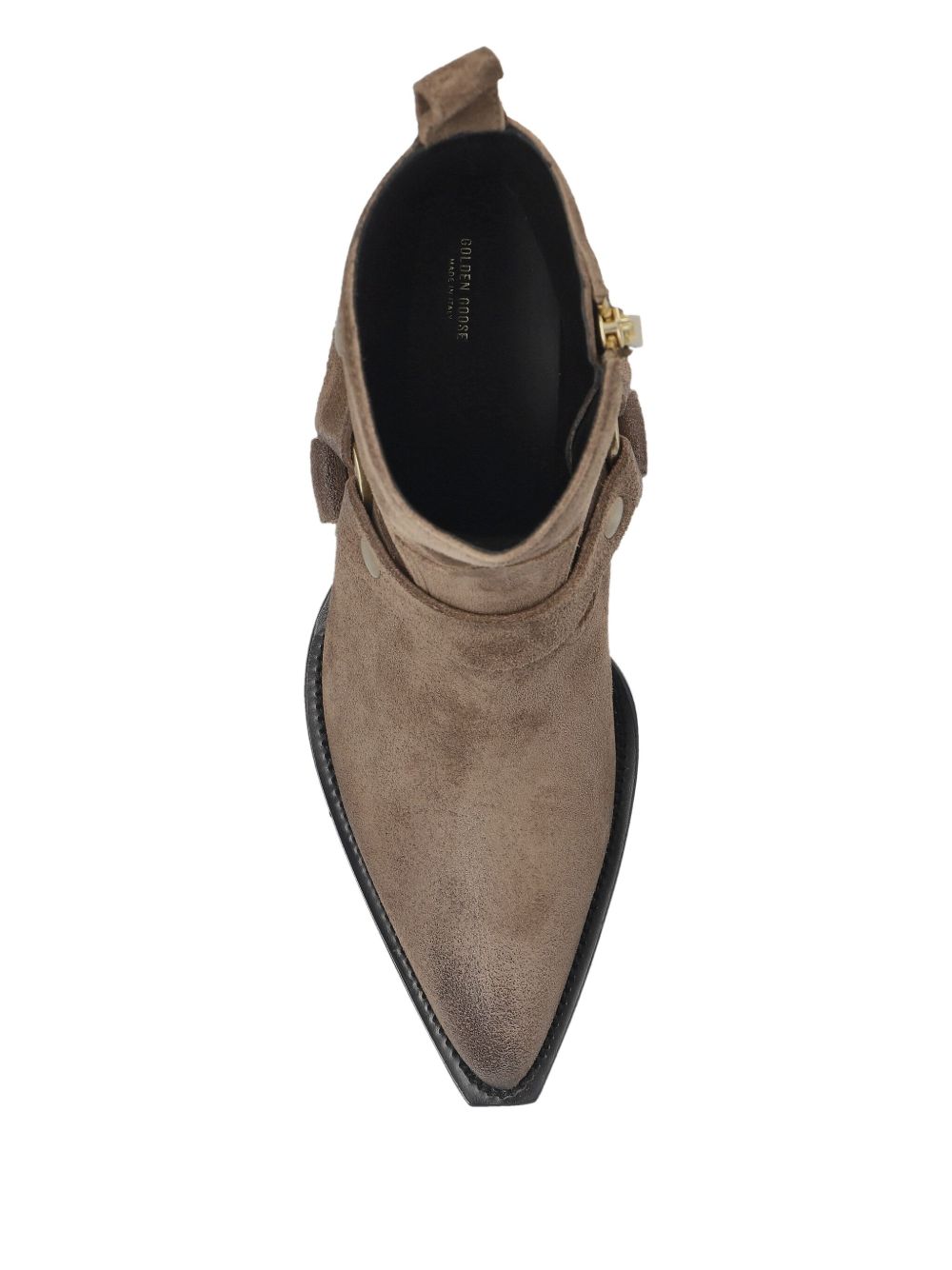Ankle-Height Suede Boots