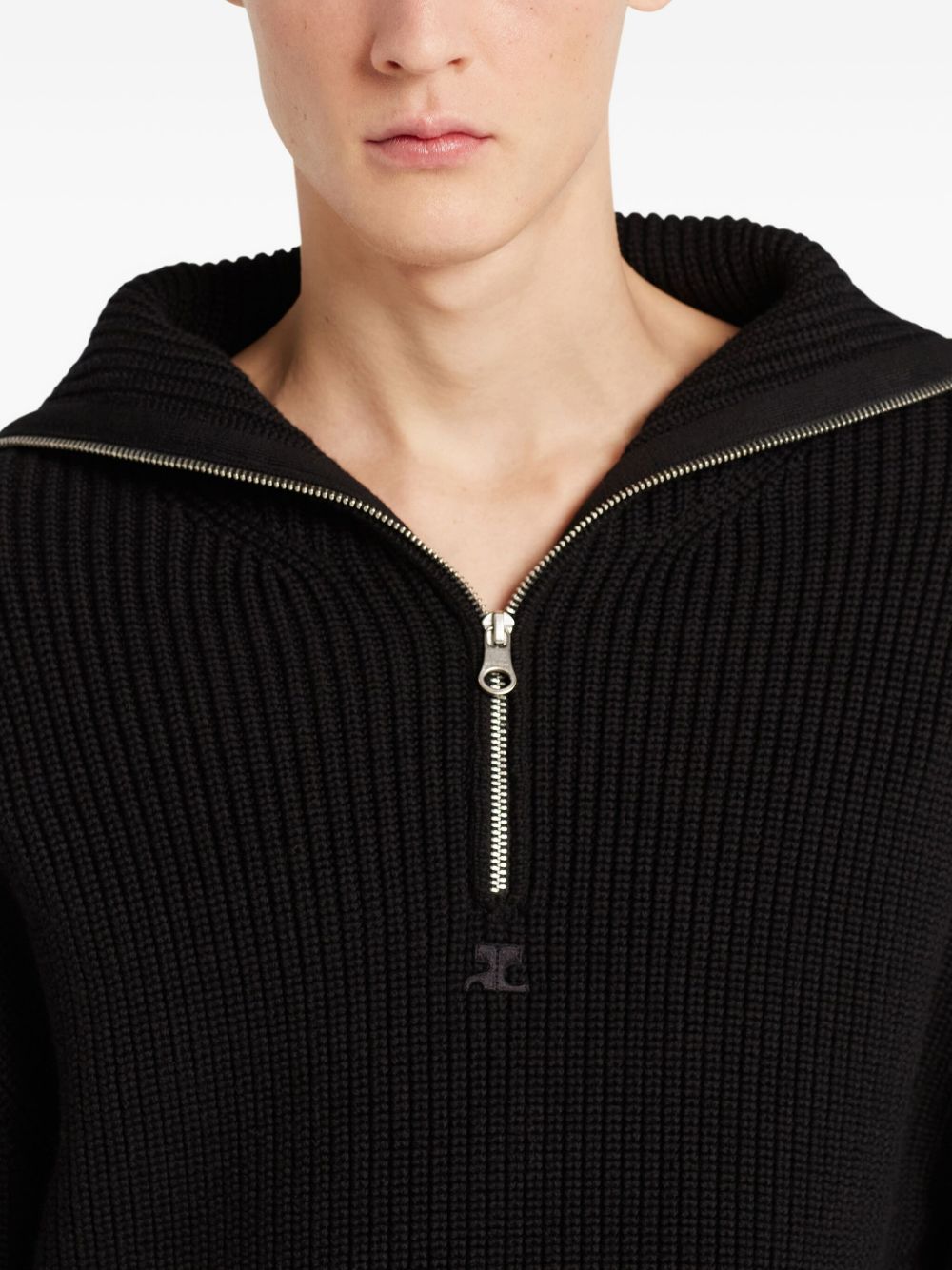 Ribbed Knit Sweater