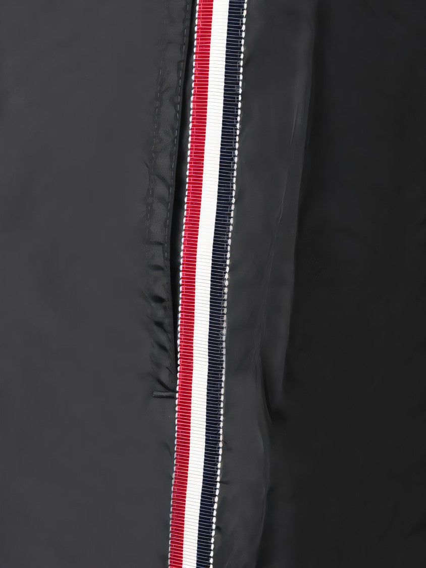 Black Shorts with Distinctive Side Stripe