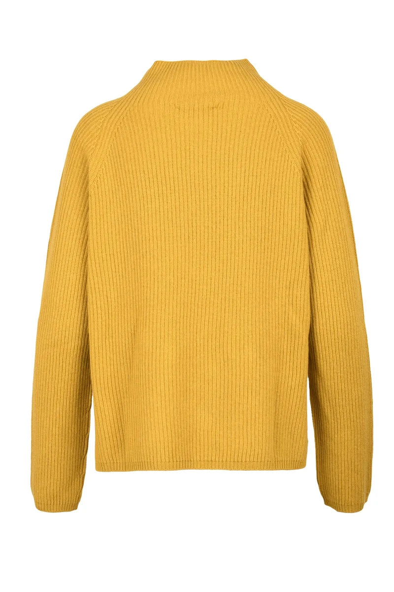 Wool and Cashmere Sweater - Yellow
