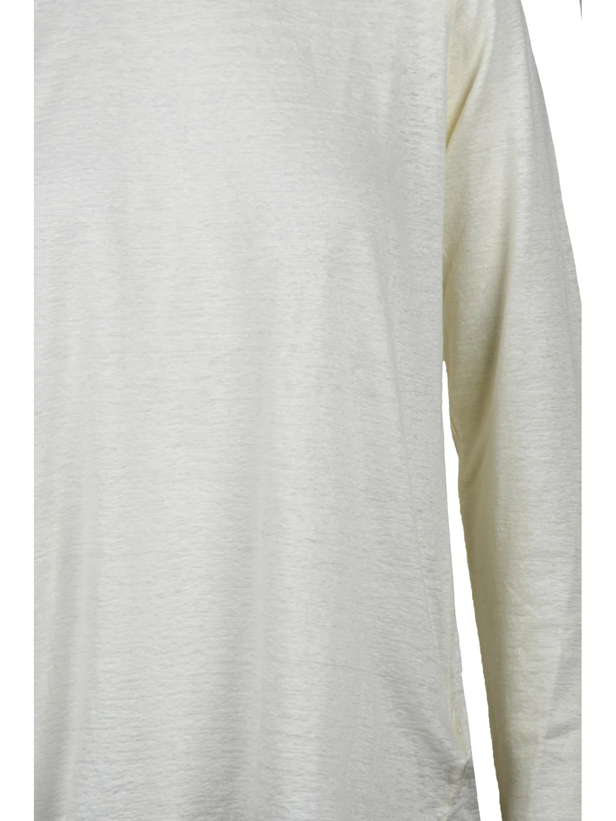 Linen T-shirt Raglan Sleeves - White