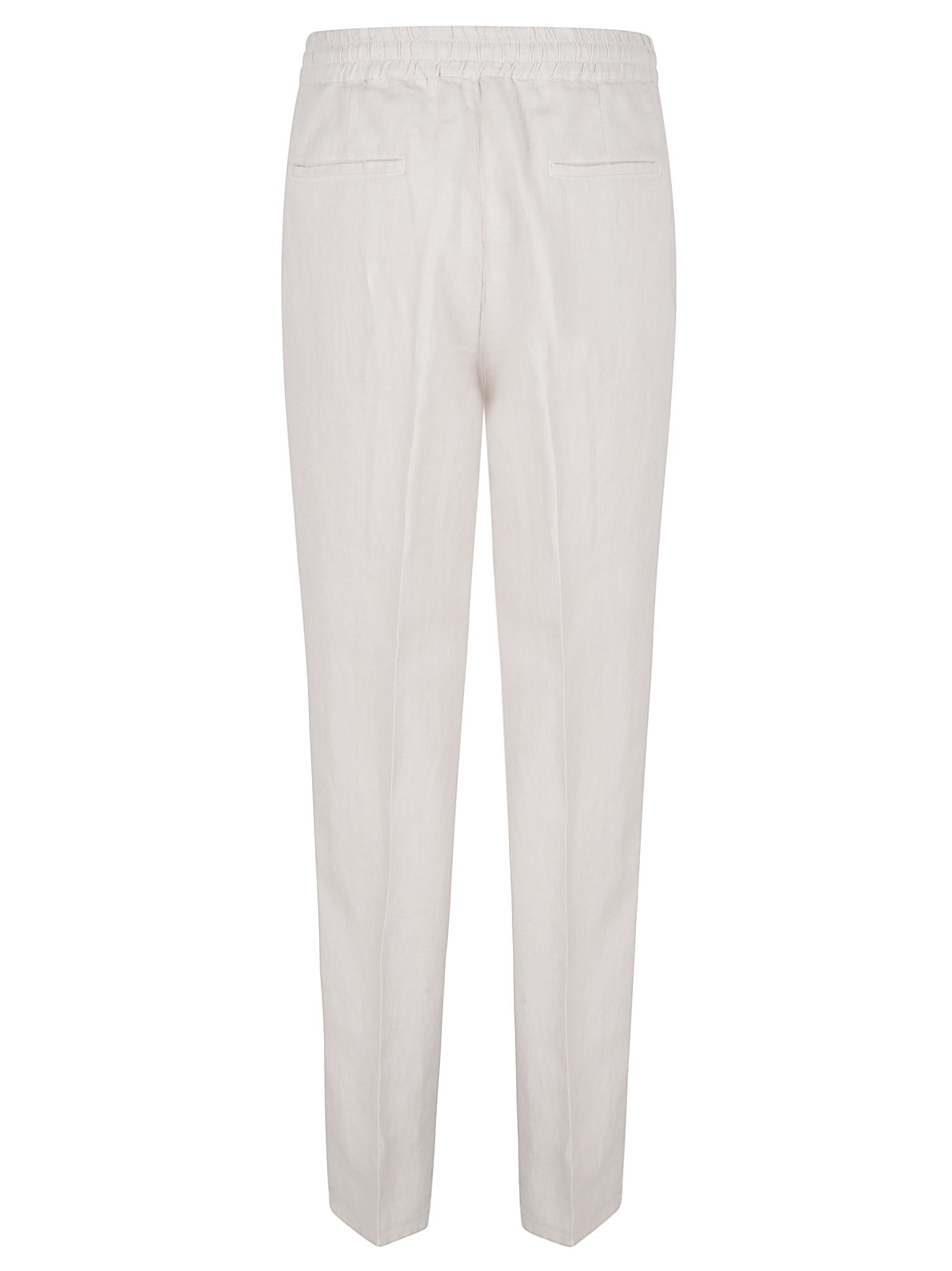 Relaxed Fit Linen Trousers