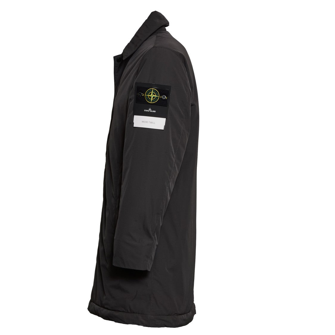 Lead Grey Micro Twill Insulated Coat