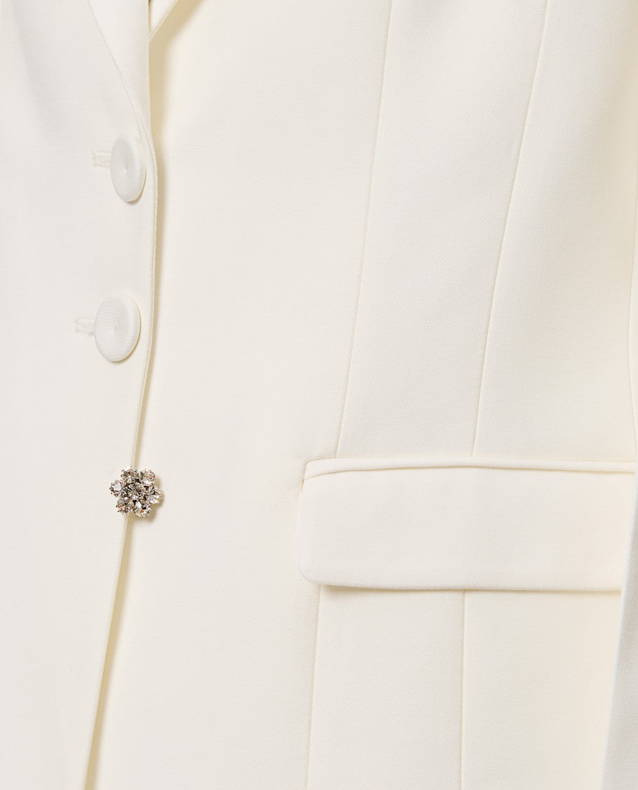 Classic Fitted Jacket With Cut-Outs