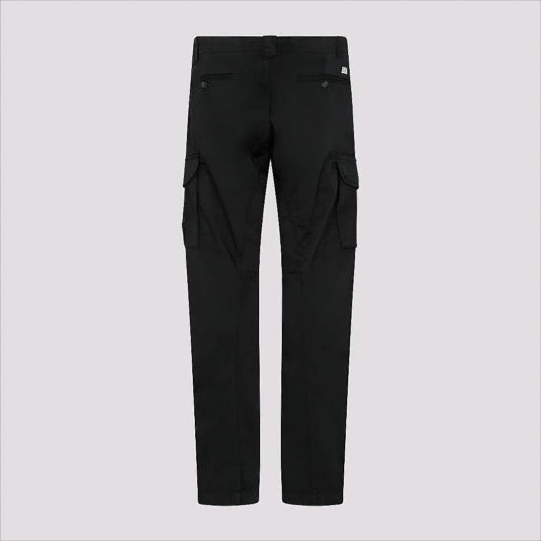 Tailored Black Cargo Pants