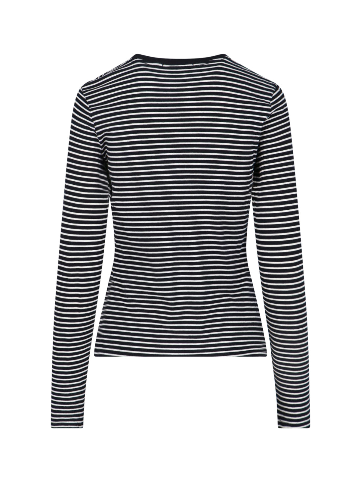 Classic Black T-Shirt with Round Neckline