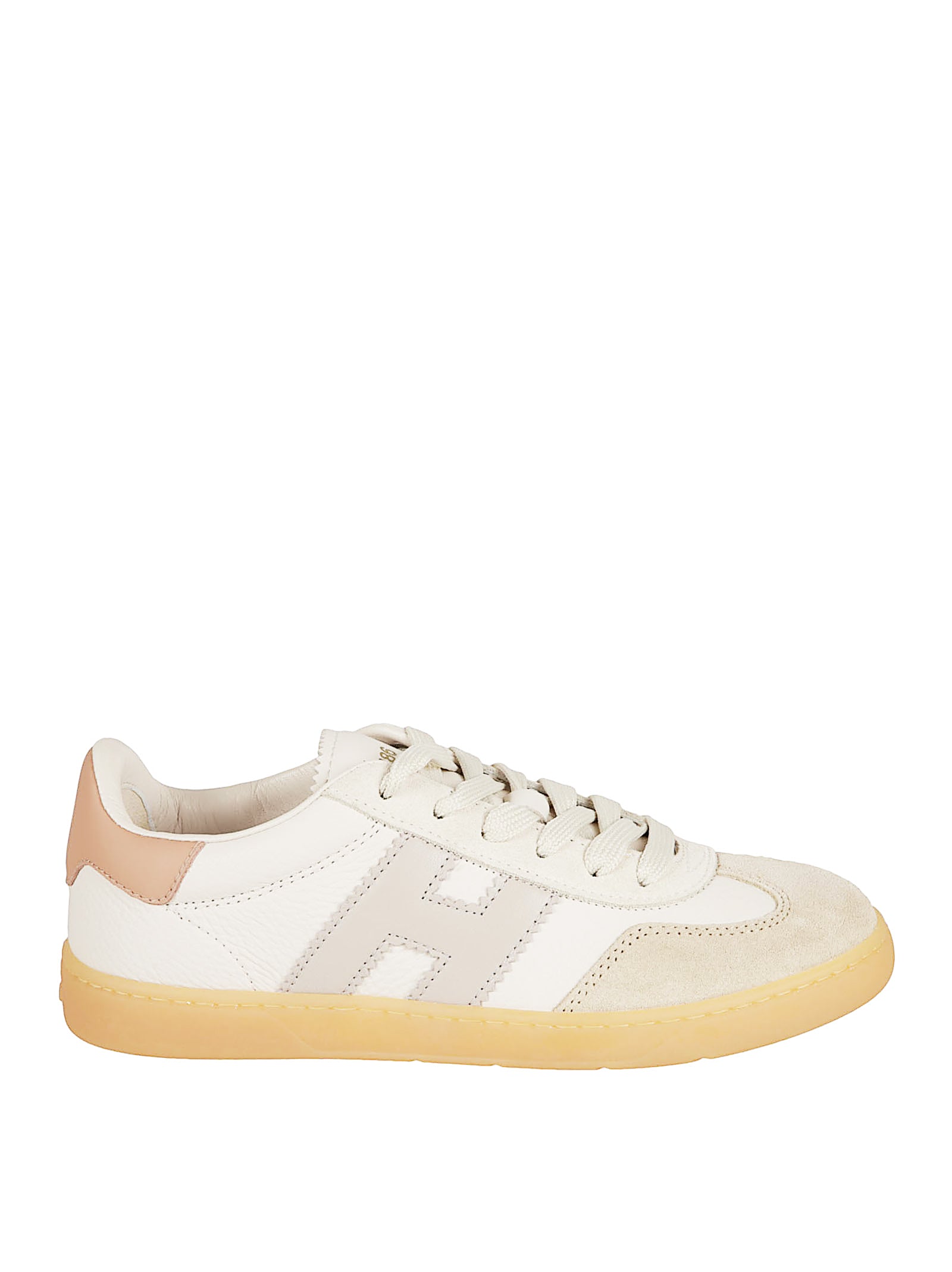Cool Sneakers with Leather Upper