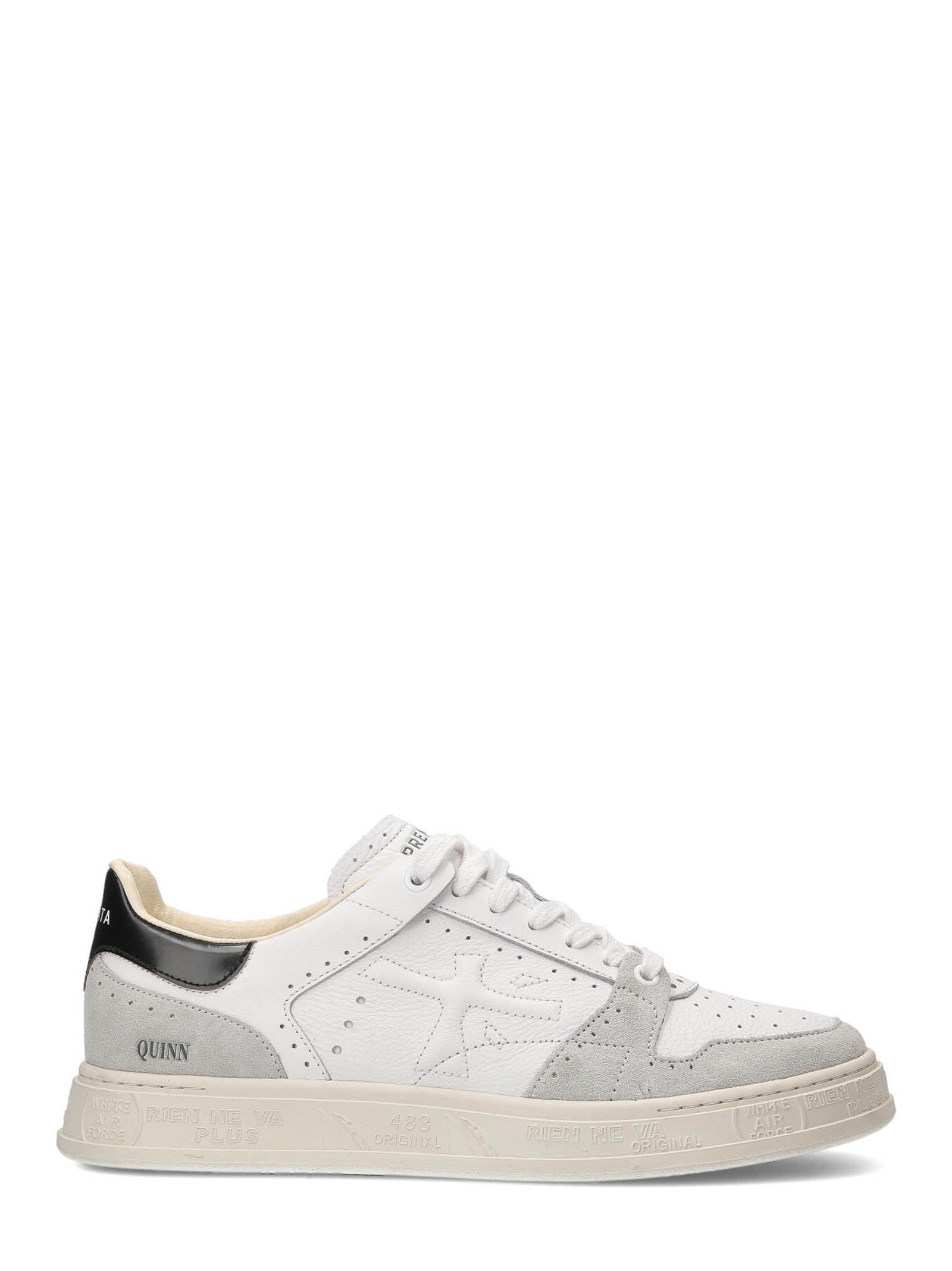 Low-Top Sneakers With Micro Perforations