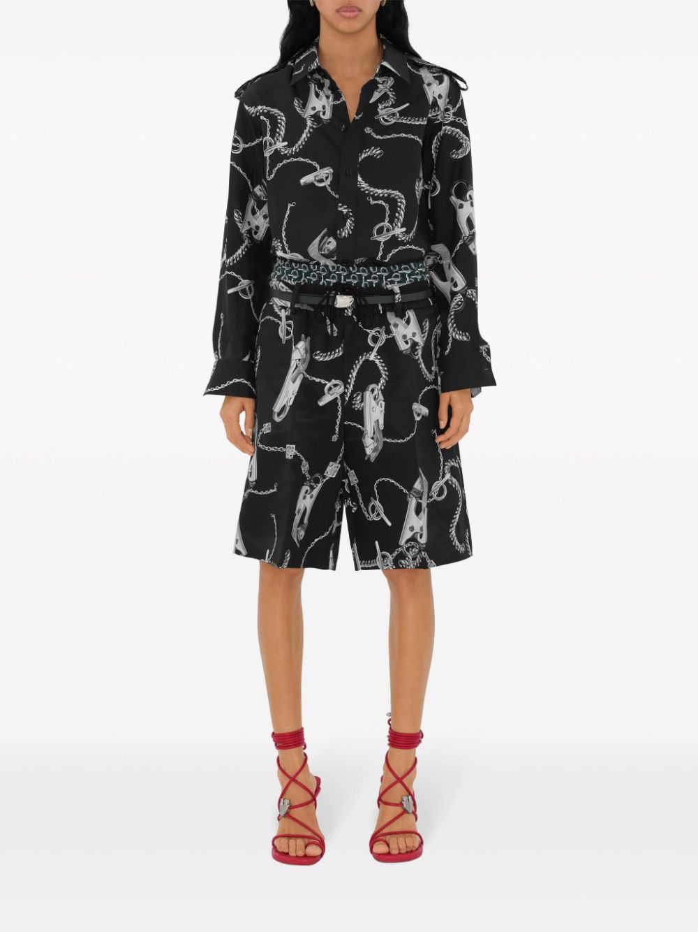 Knight Hardware Silk Shirt