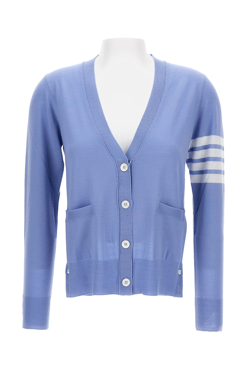 Cardigan V Neck Light Merino Wool