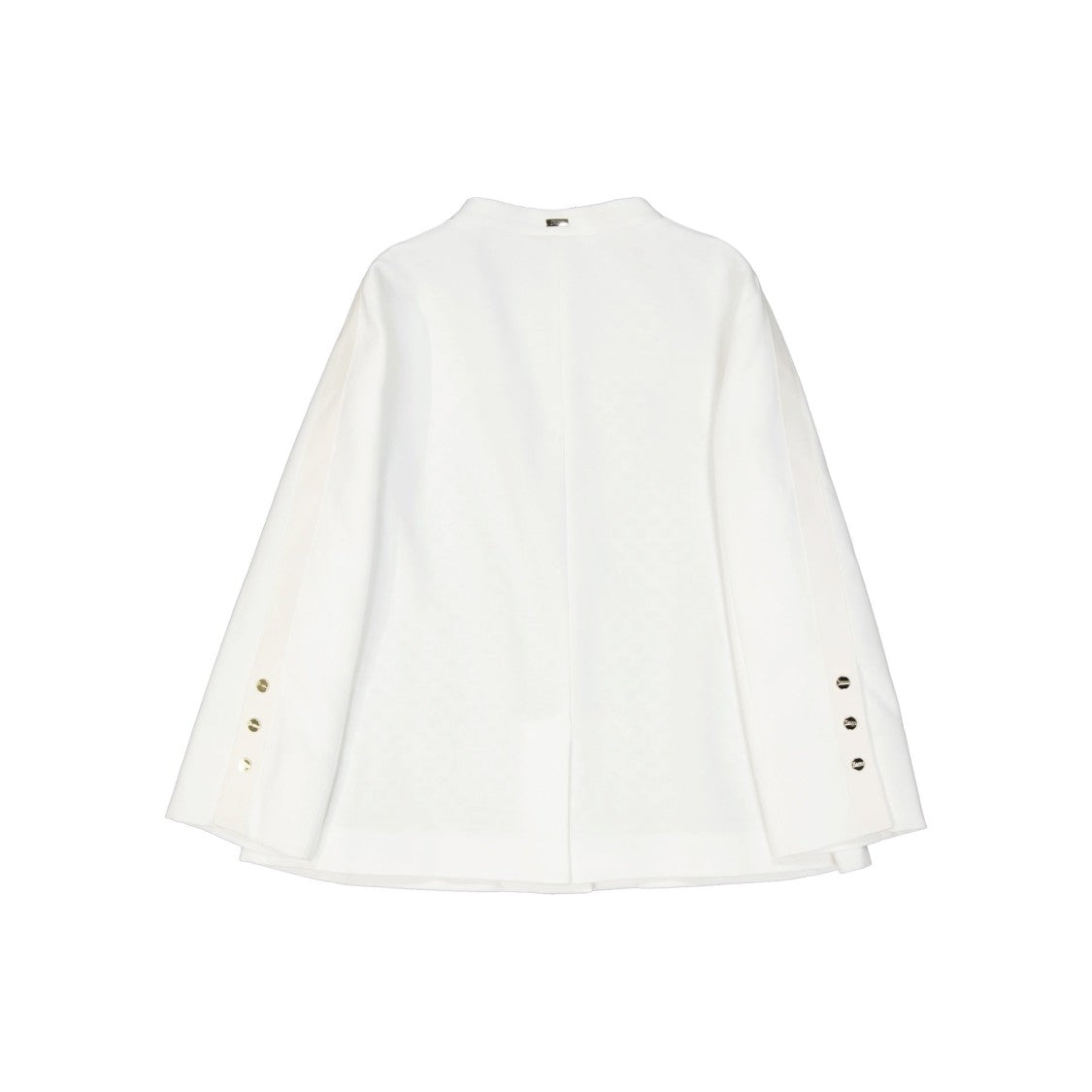 Fully Lined Cotton Jacket With Decorative Button Details