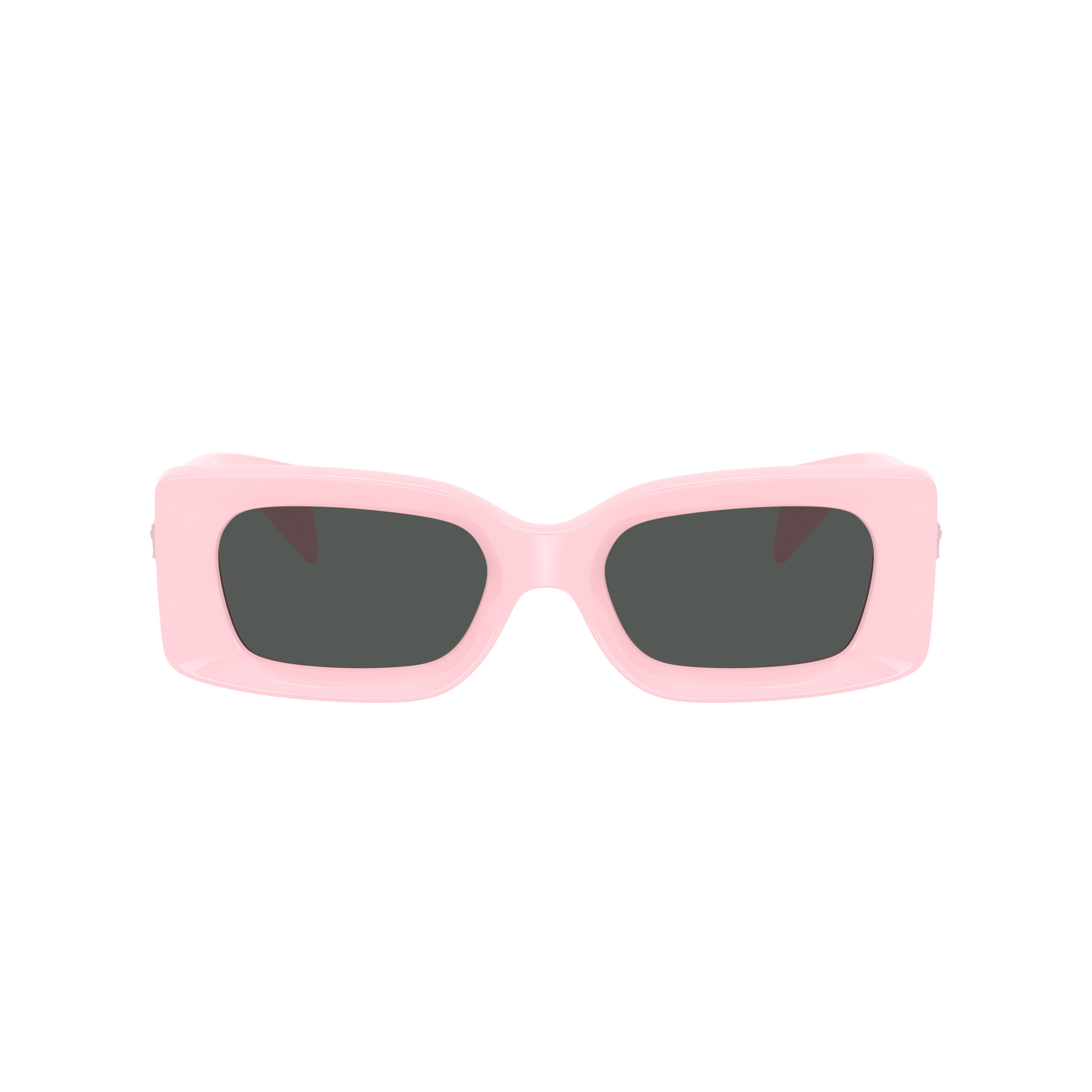 0ve4474u Rectangular Frame Sunglasses in Soft Pink