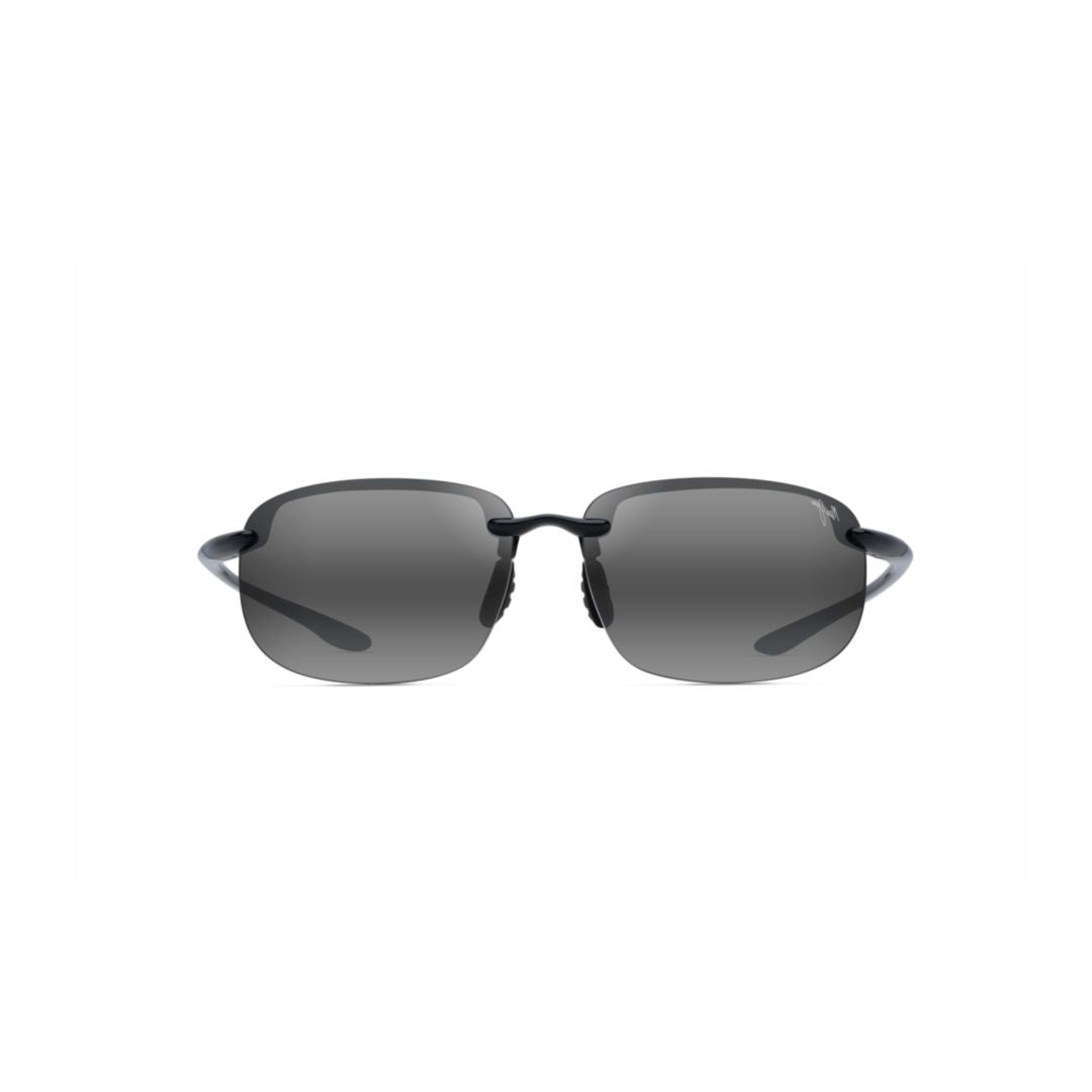 Hookipa Xlarge Rimless Rectangular Sunglasses with Dark Tinted Lenses