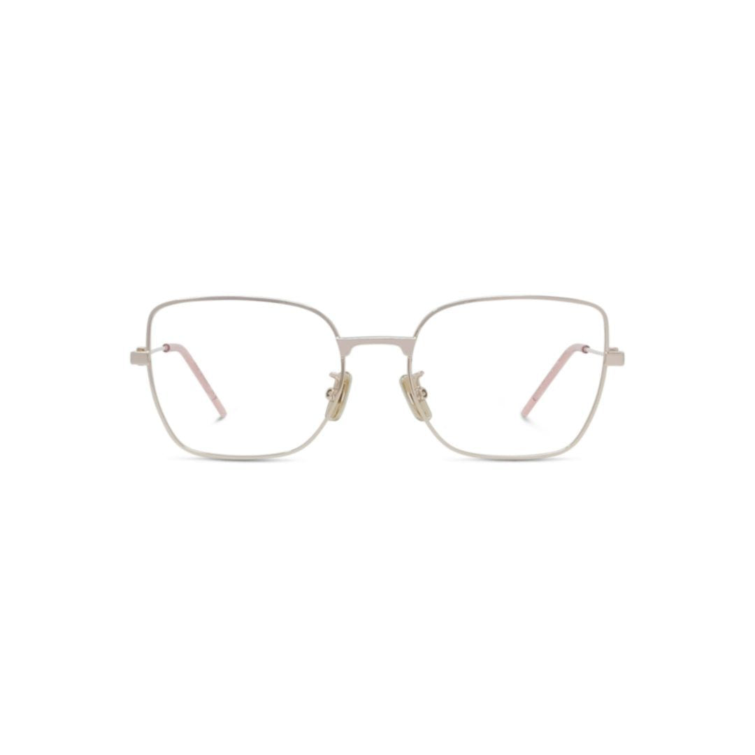 Gv50085u Square Metal Frame Sunglasses with Adjustable Nose Pads
