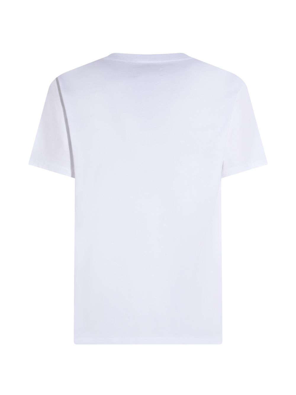 White Multicolor Star Print Orb T-Shirt