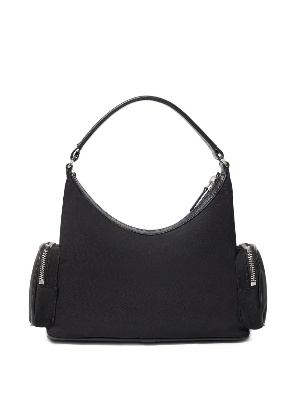 Compact Black Polyamide Bag