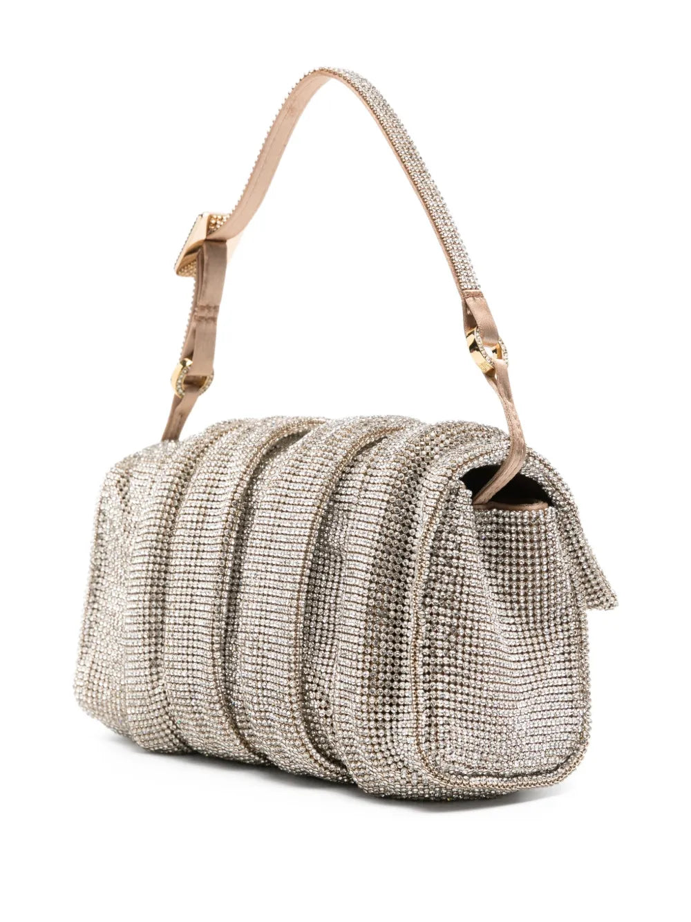 Structured Handbag With Detachable Shoulder Strap And Minimalist Design