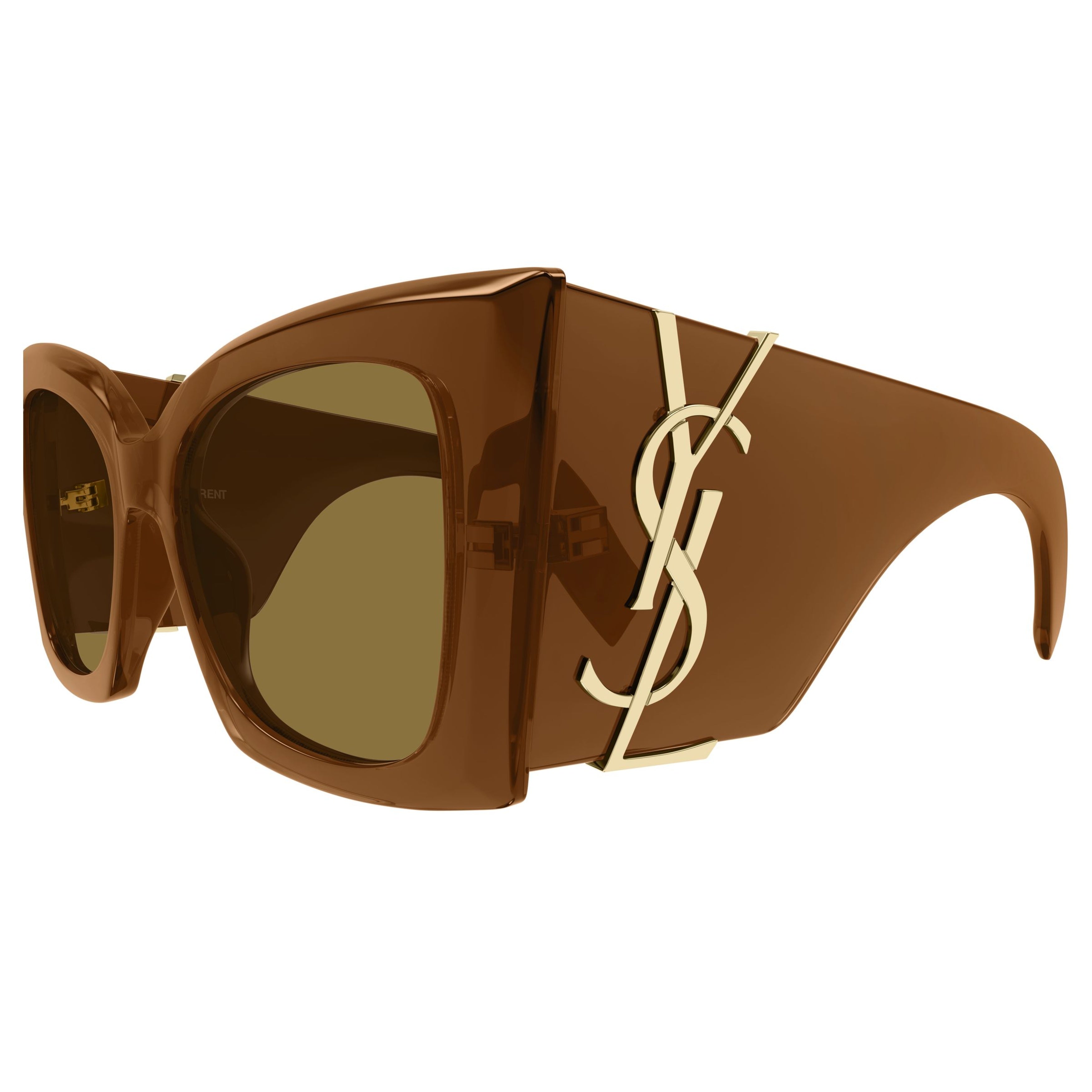 Oversized Square Frame Sunglasses with Logo Detail
