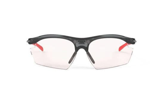 Wraparound Design Rudy Project Sunglasses with Transparent Lenses