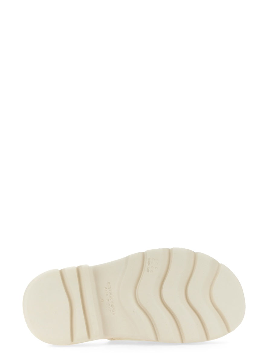 Minimalist Lamb Leather Sandal with Rubber Sole