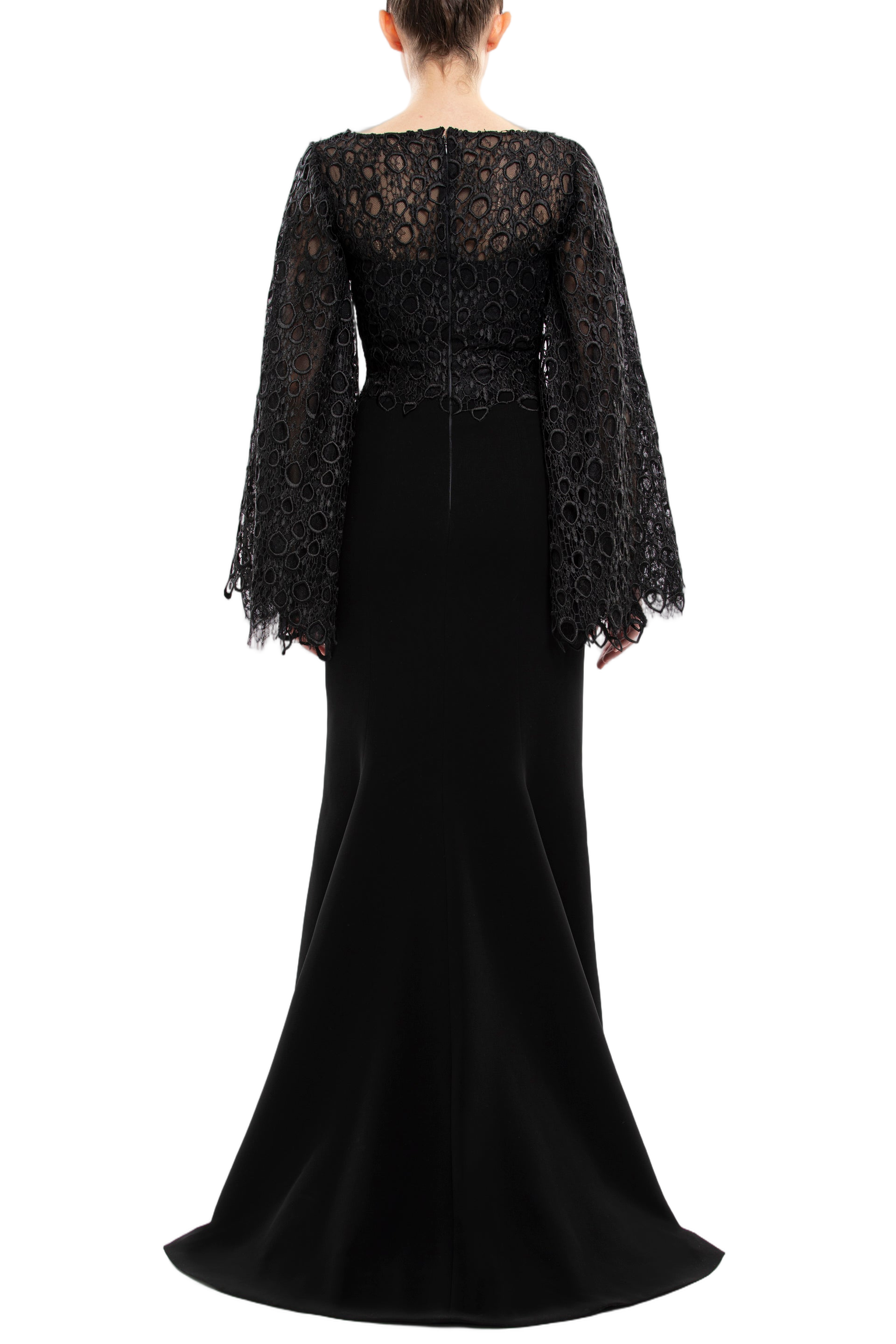 Long Guipurre Dress
