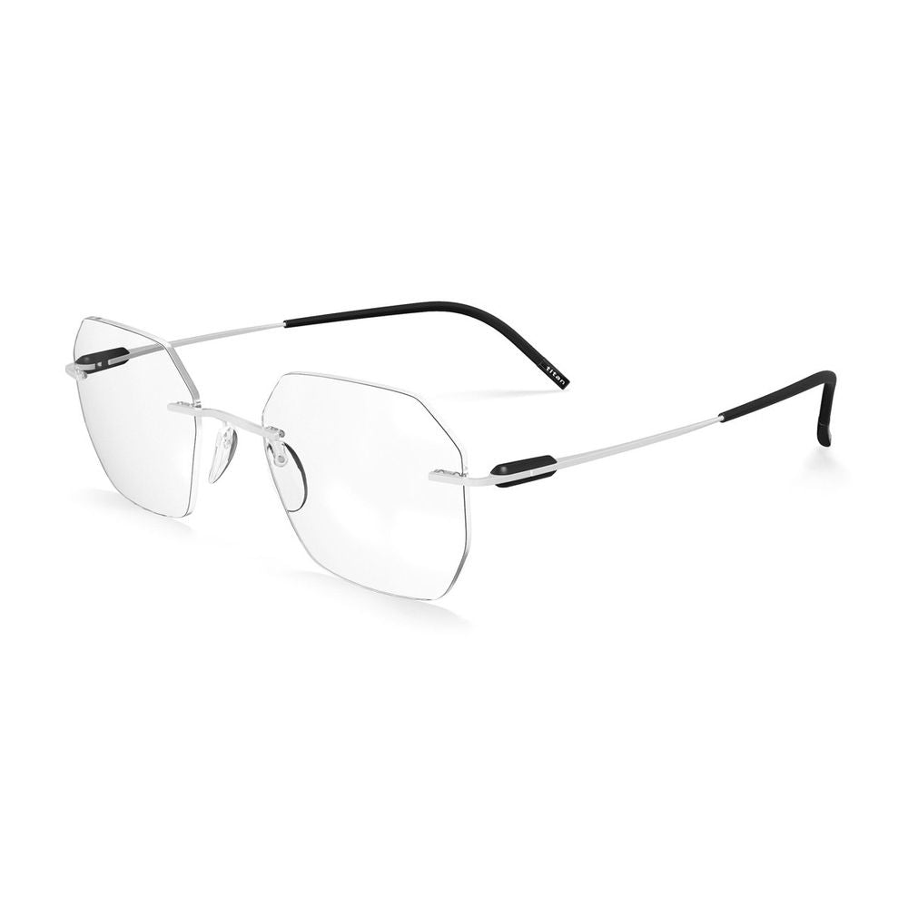 5561/Lg Rimless Geometric Sunglasses