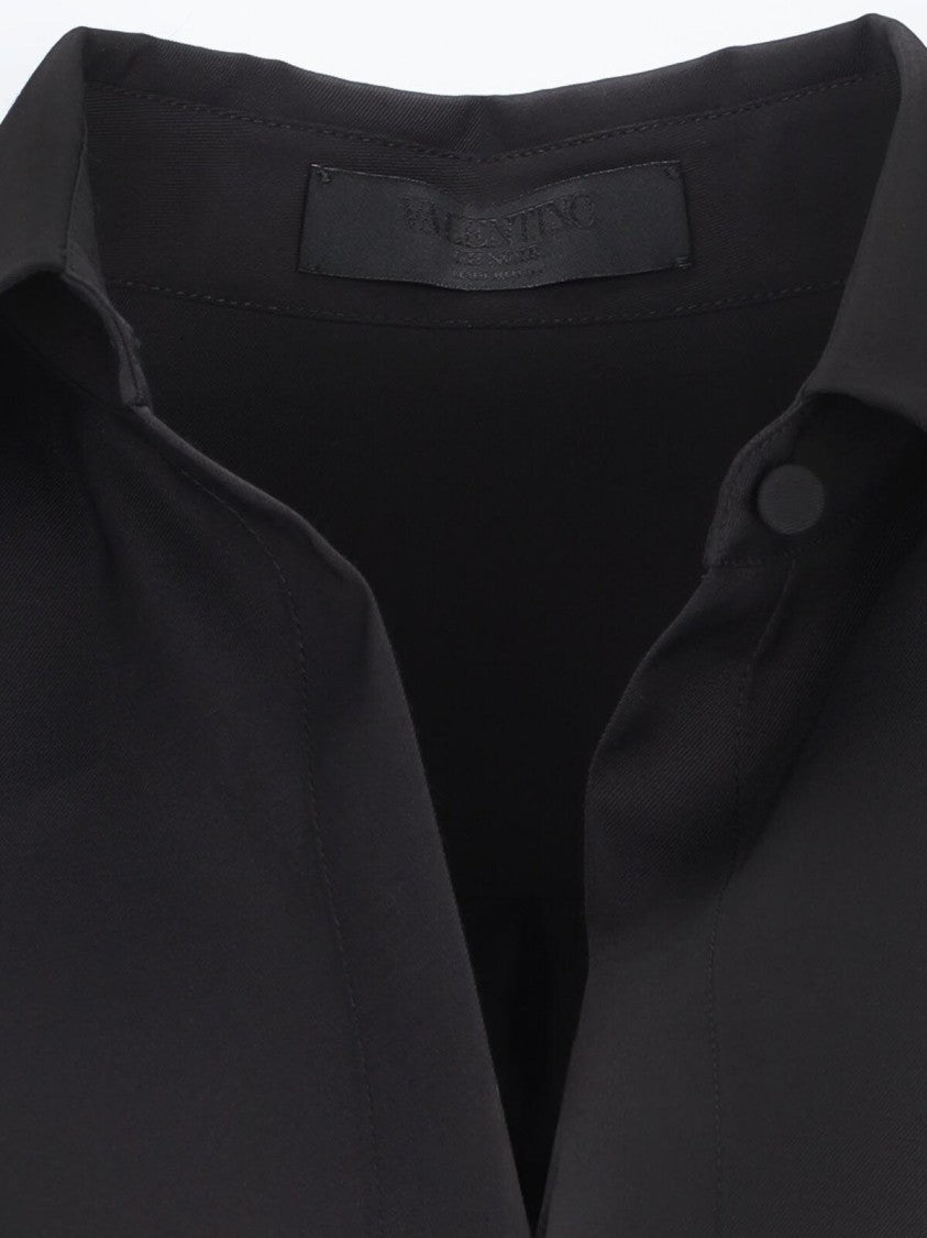 Drawstring Shirt – Black