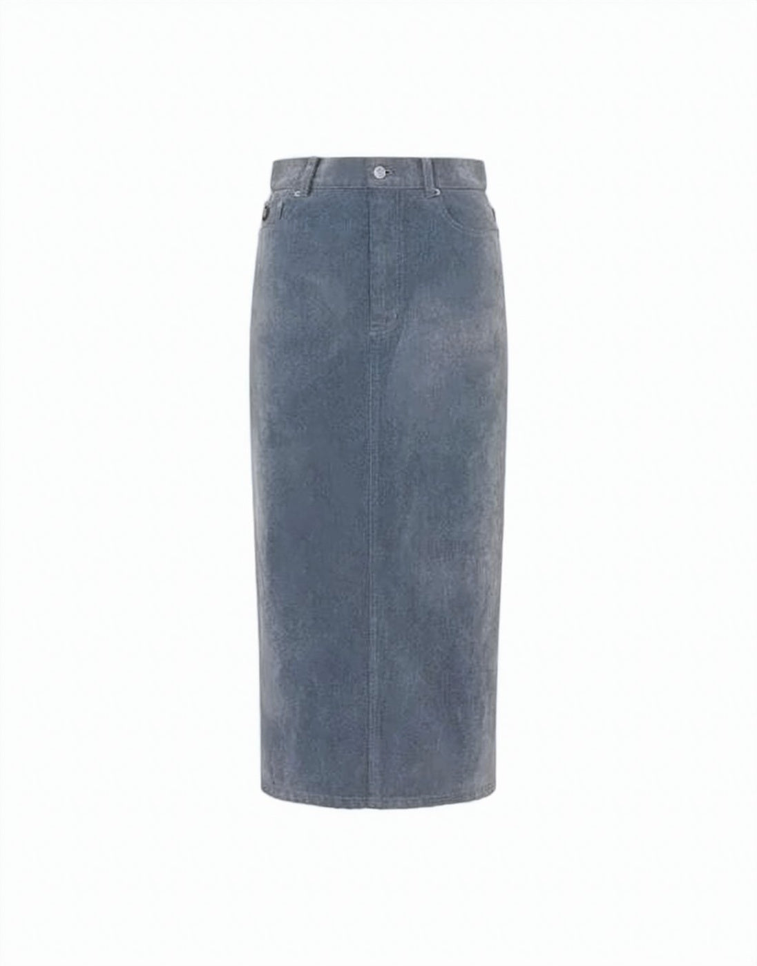 Straight Silhouette Midi Skirt