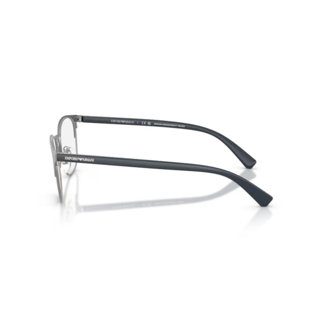 0ea1059 Rounded Rectangular Metal Frame Sunglasses with Adjustable Nose Pads