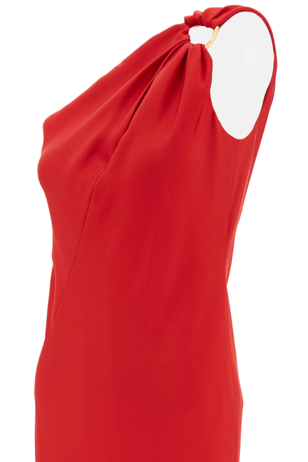 Fluid One-Shoulder Maxi Dress