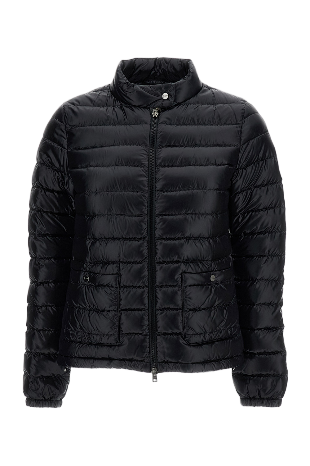 High-Neck Down Jacket With Pockets