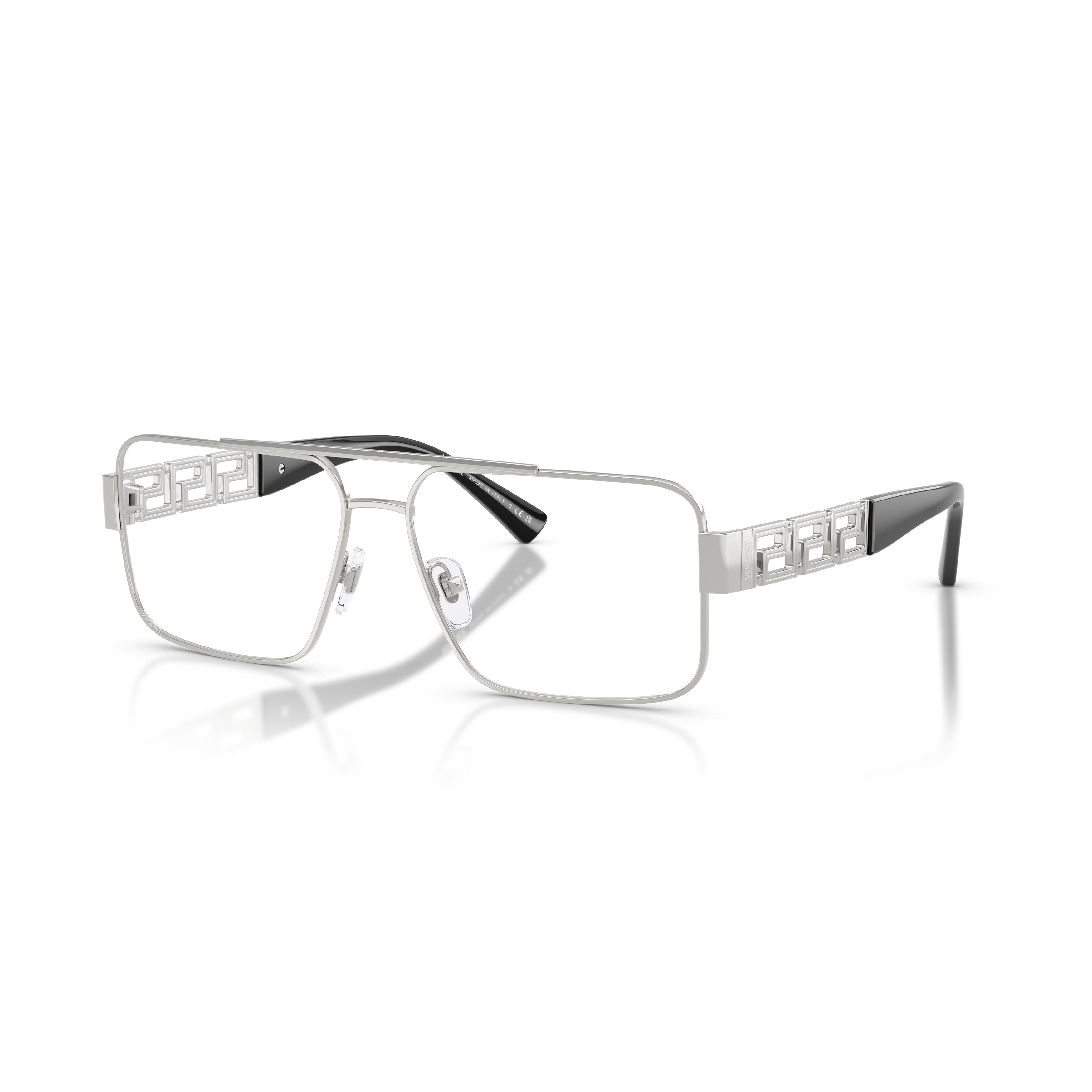 0ve1308 Rectangular Metal Frame Eyeglasses