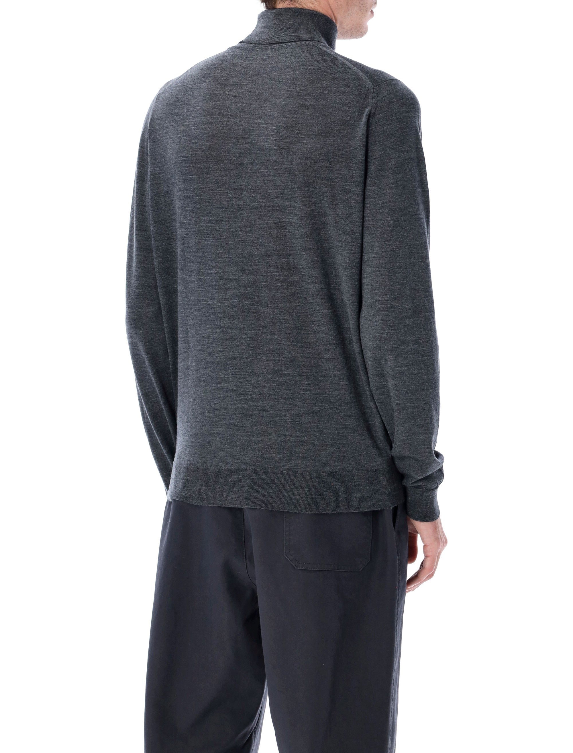 Cherwell Extra Fine Merino Wool Roll Neck Jumper