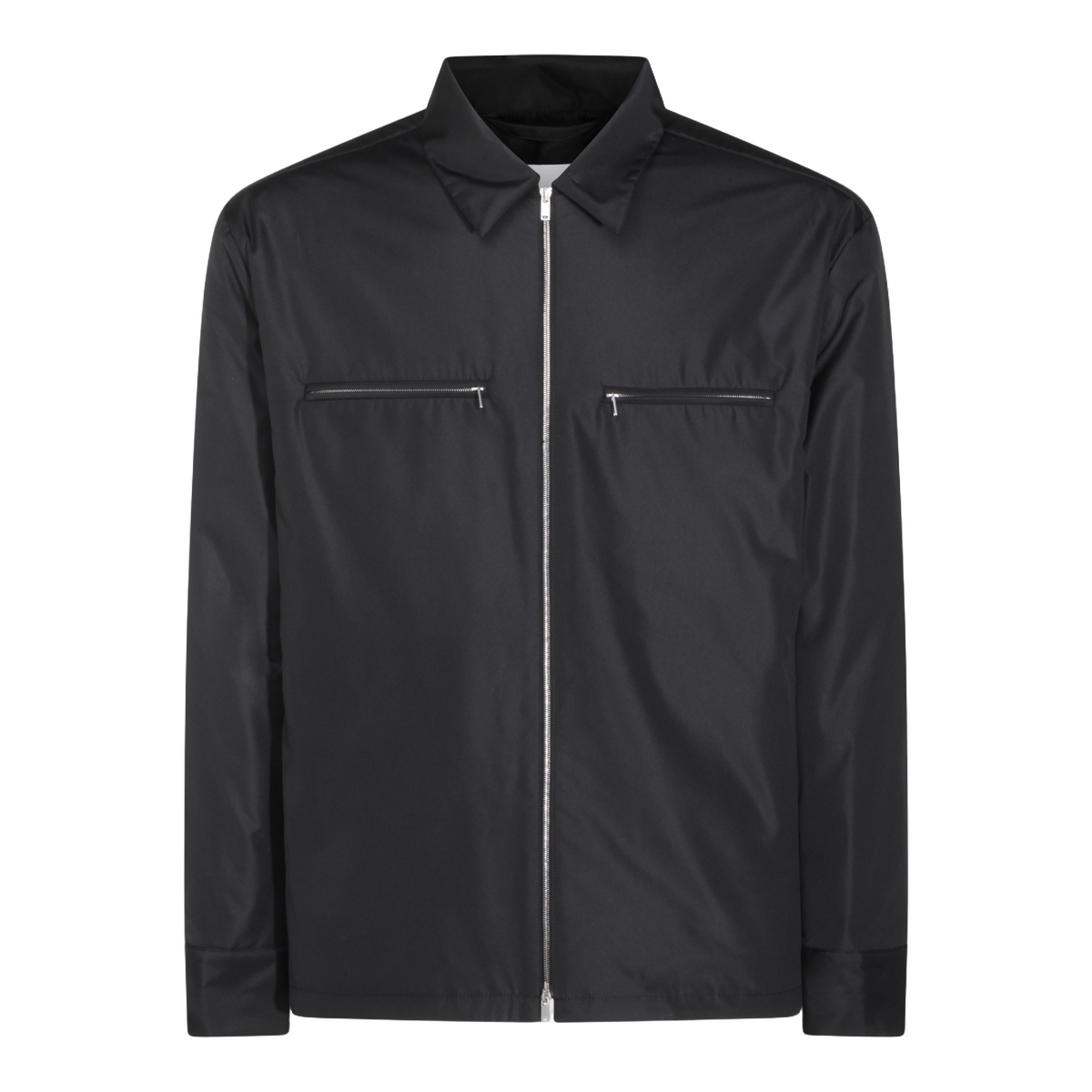Black Jacket with Classic Collar