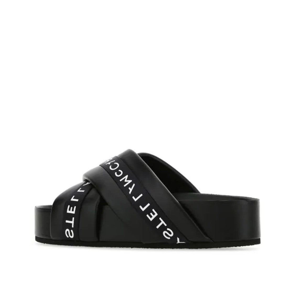 Black Logo Slippers
